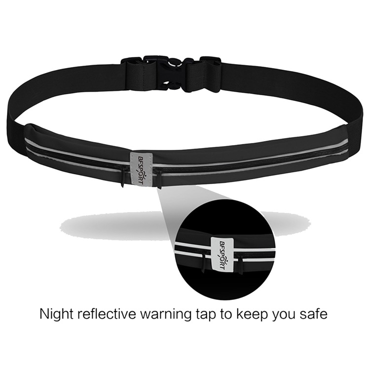 Outdoor fitness sports double mouth waist bag 2
