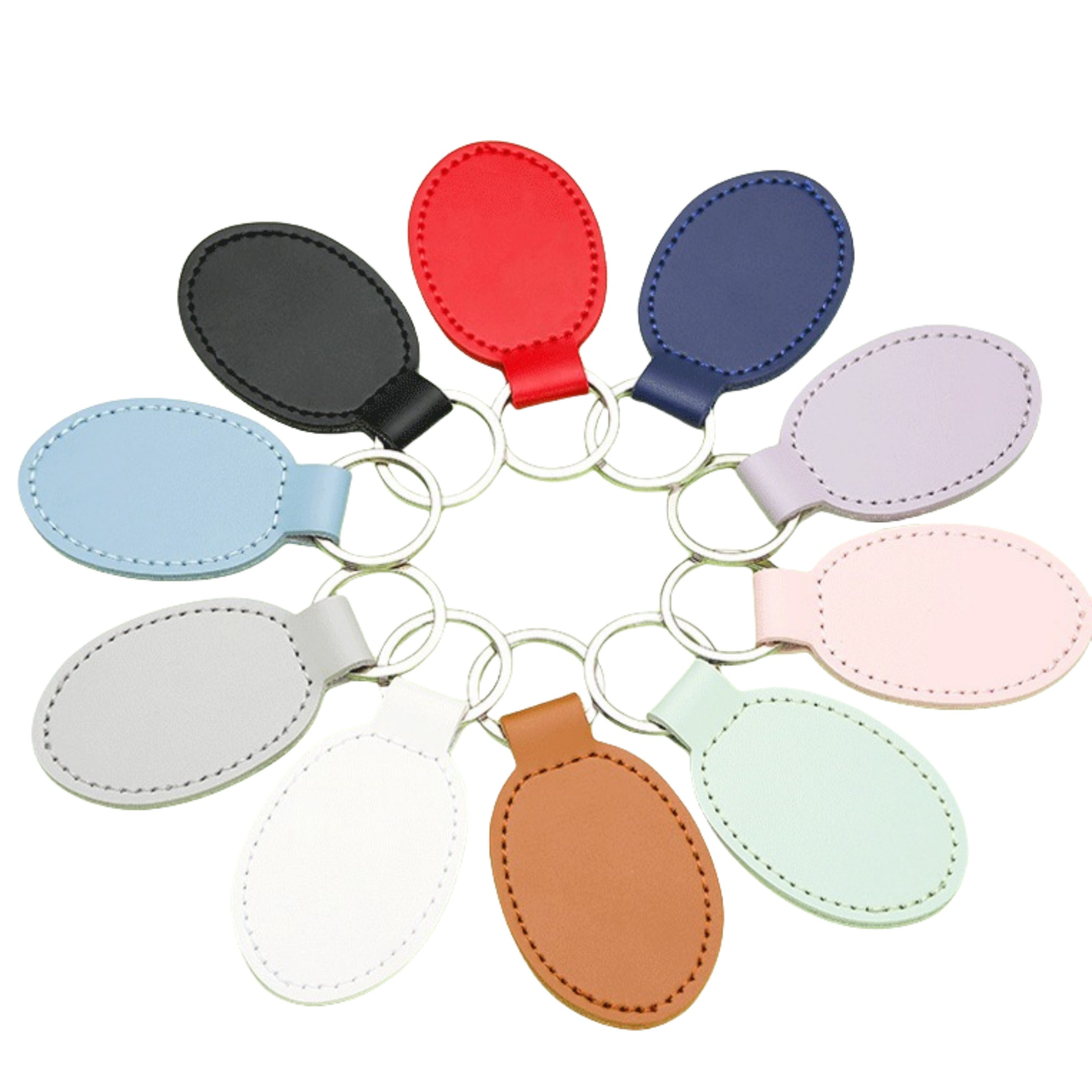 PU Double Lightweight keychain 3