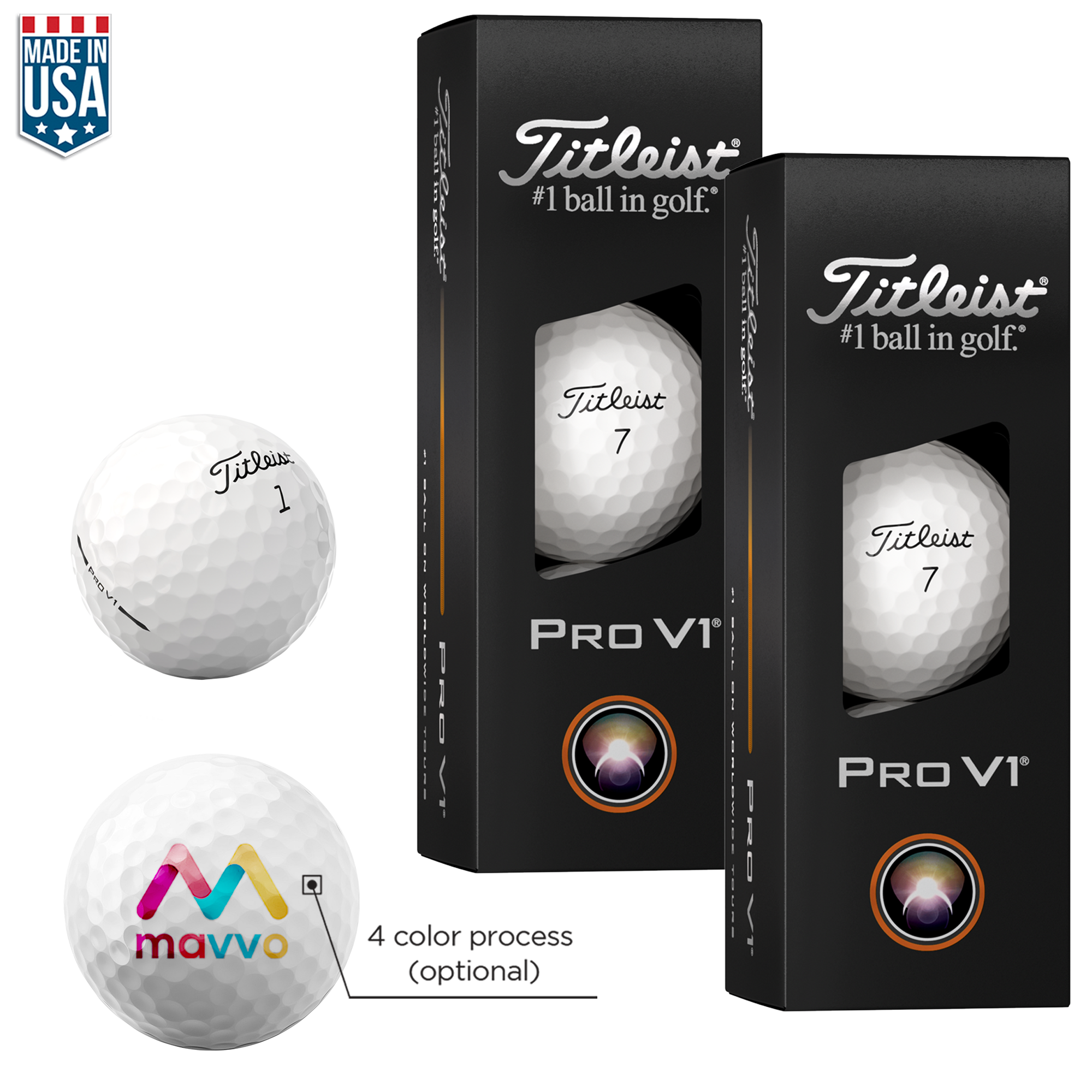 Titleist Pro V1 Half-Dozen Golf Balls 1