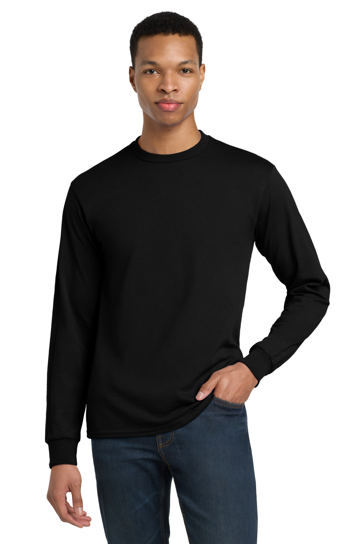 Gildan - DryBlend 50 Cotton/50 Poly Long Sleeve T-Shirt. 8400 130