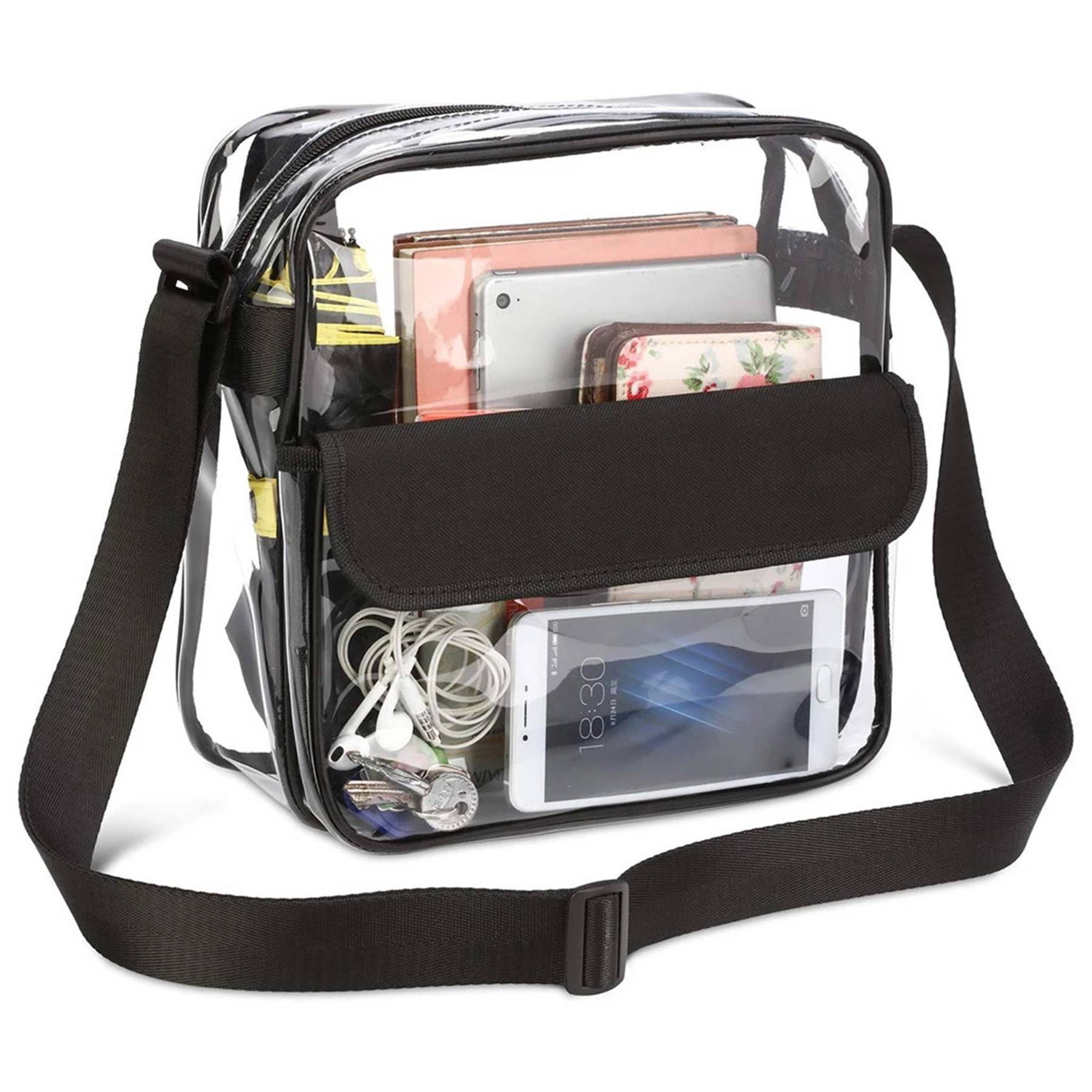 Clear Backpacks Shoulder Bags 3