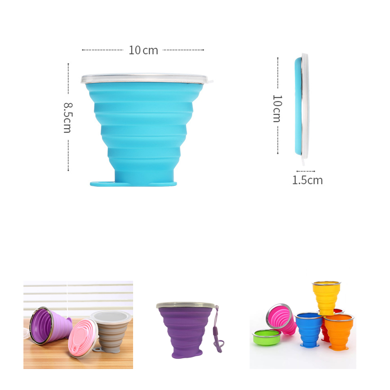 Silicone Collapsible Travel Cup 1