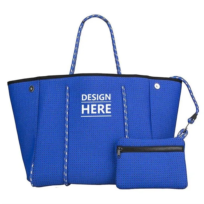 Neoprene Tote, custom tote bag with logo imprint 8