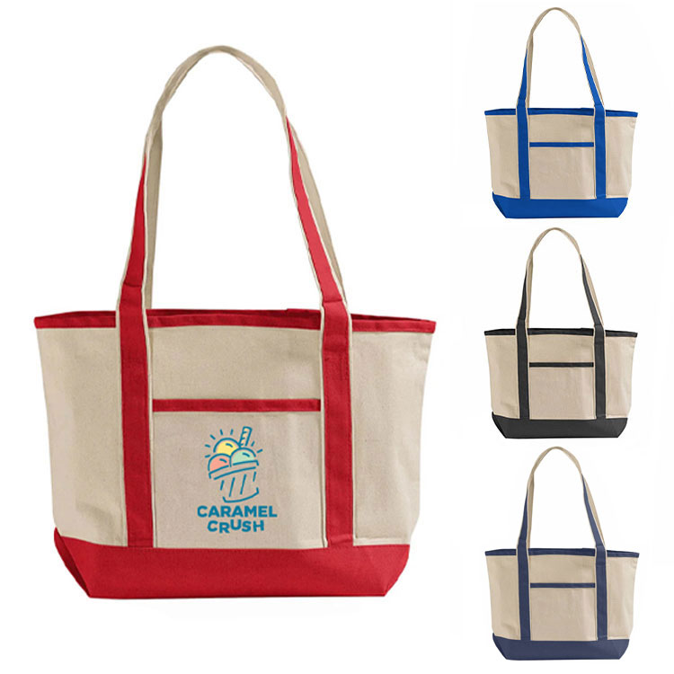 Driftwood Deluxe 12oz Canvas Tote Bag, custom tote bag with logo imprint 2
