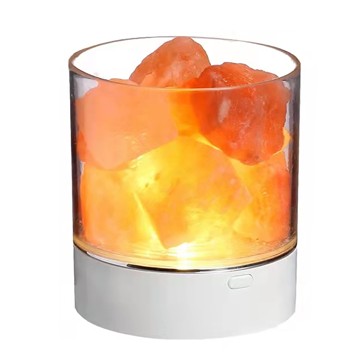 USB Himalayan Salt Crystal Lamp Night Light 4
