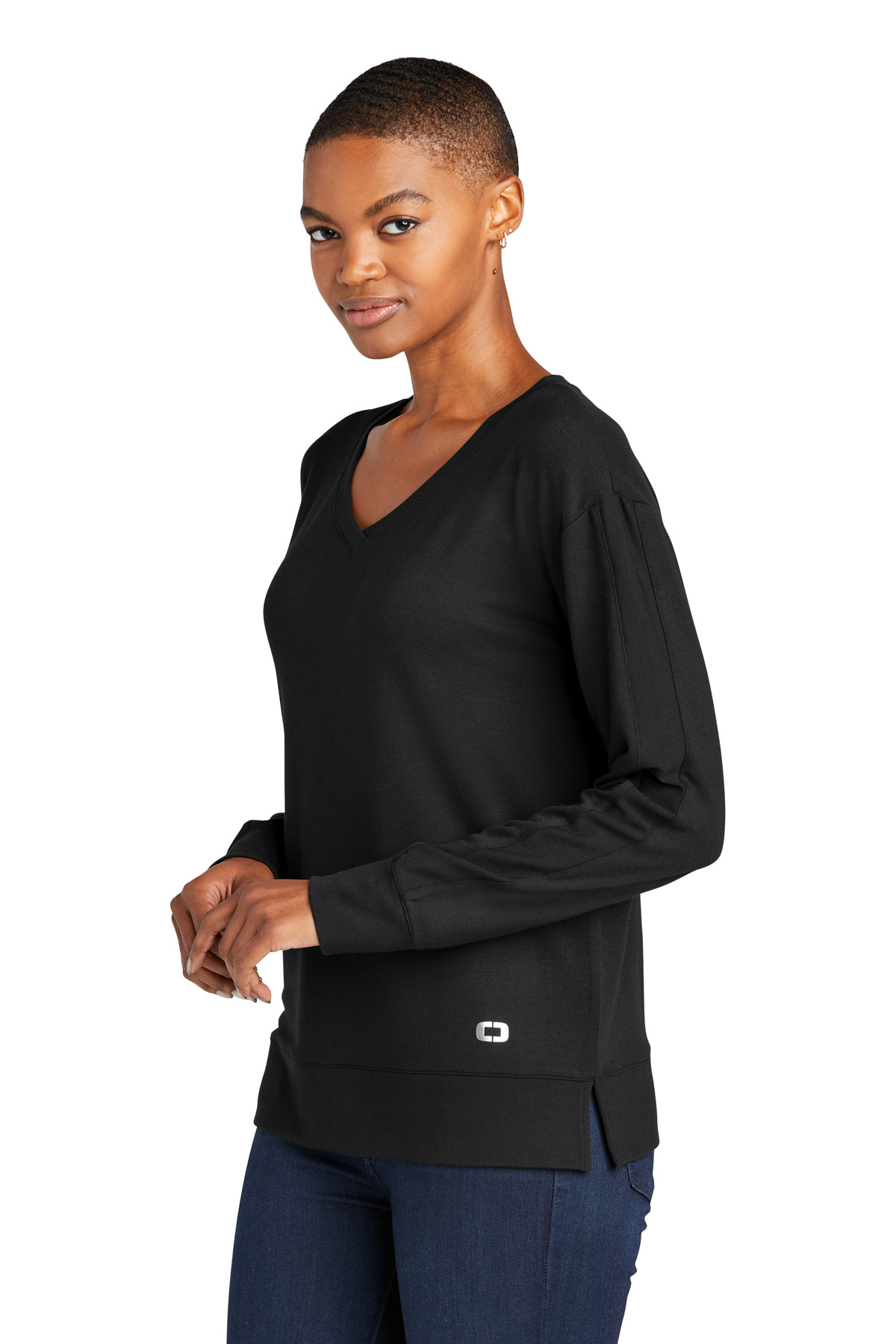 Women's Luuma Flex Long Sleeve V-Neck