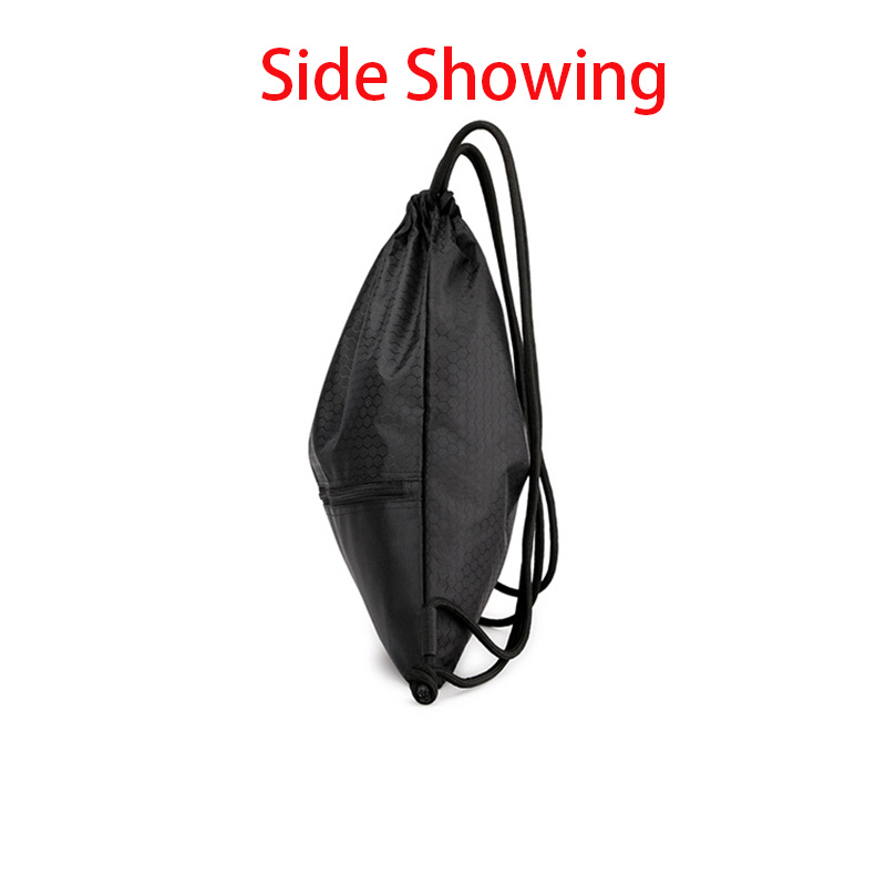 High Quality Football Material Drawstring Backpack Bag 16