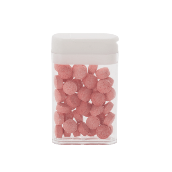 1 1/2" x 2 1/2" Rectangular Flip-Top Mint Dispenser 14