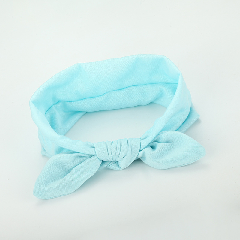 Head-wraps Hair Band Knotted Headband Rabbit Ears 2