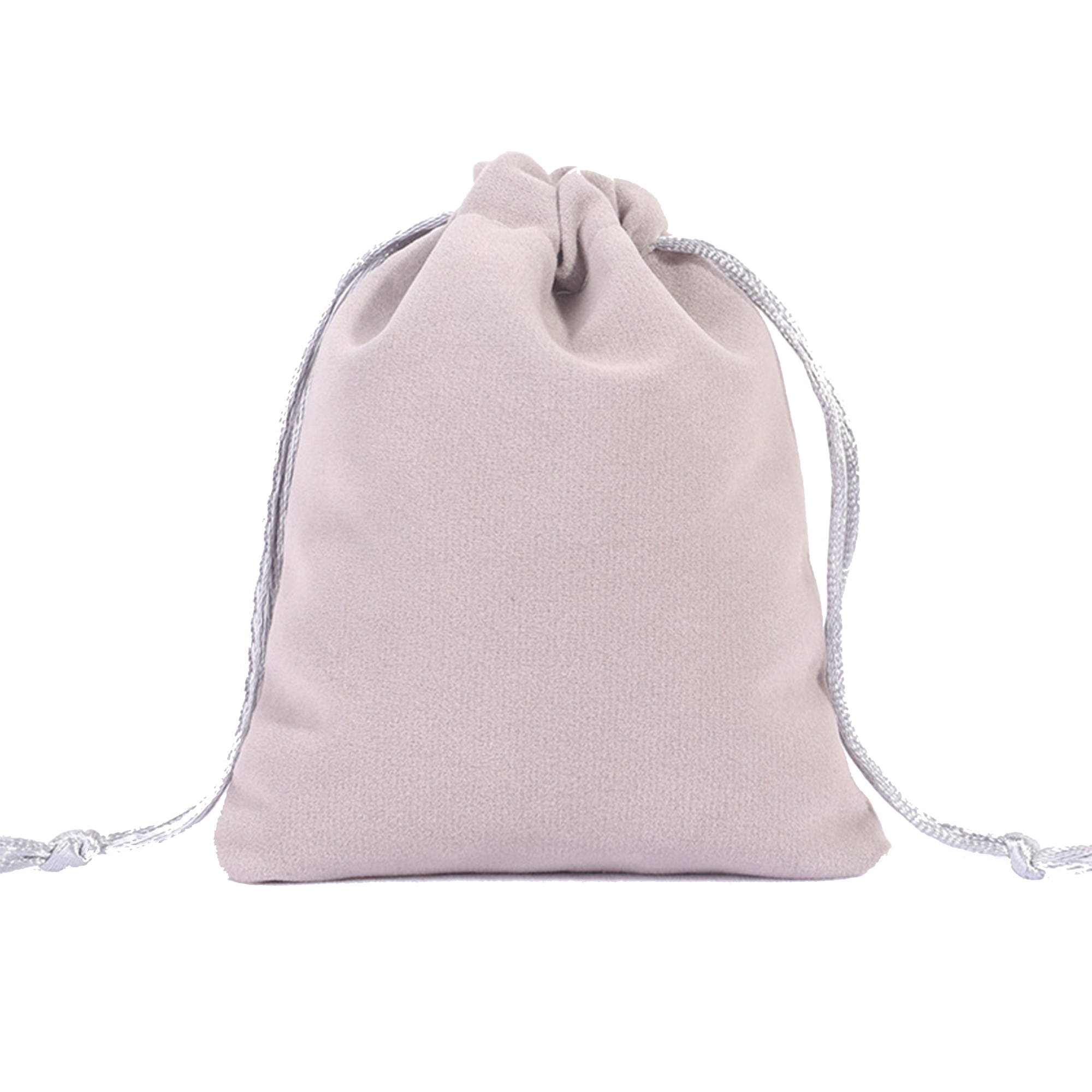 Flocking Drawstring Storage Bag Jewelry Pouch 8