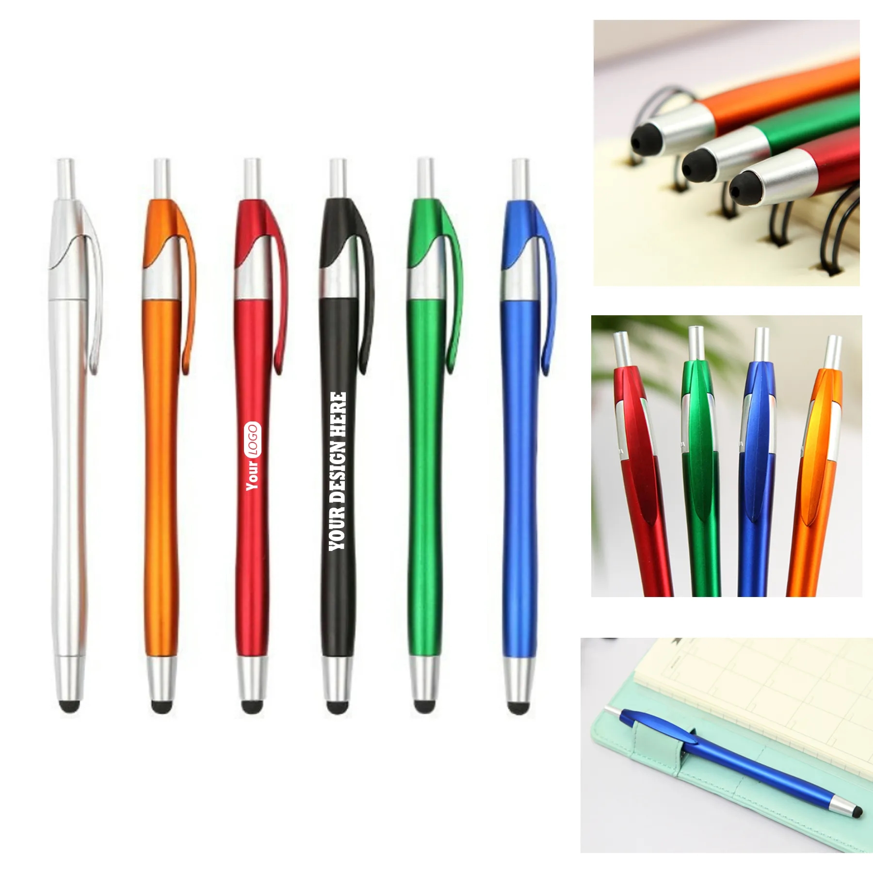 Touch Screen Plastic Stylus Ballpoint Pen