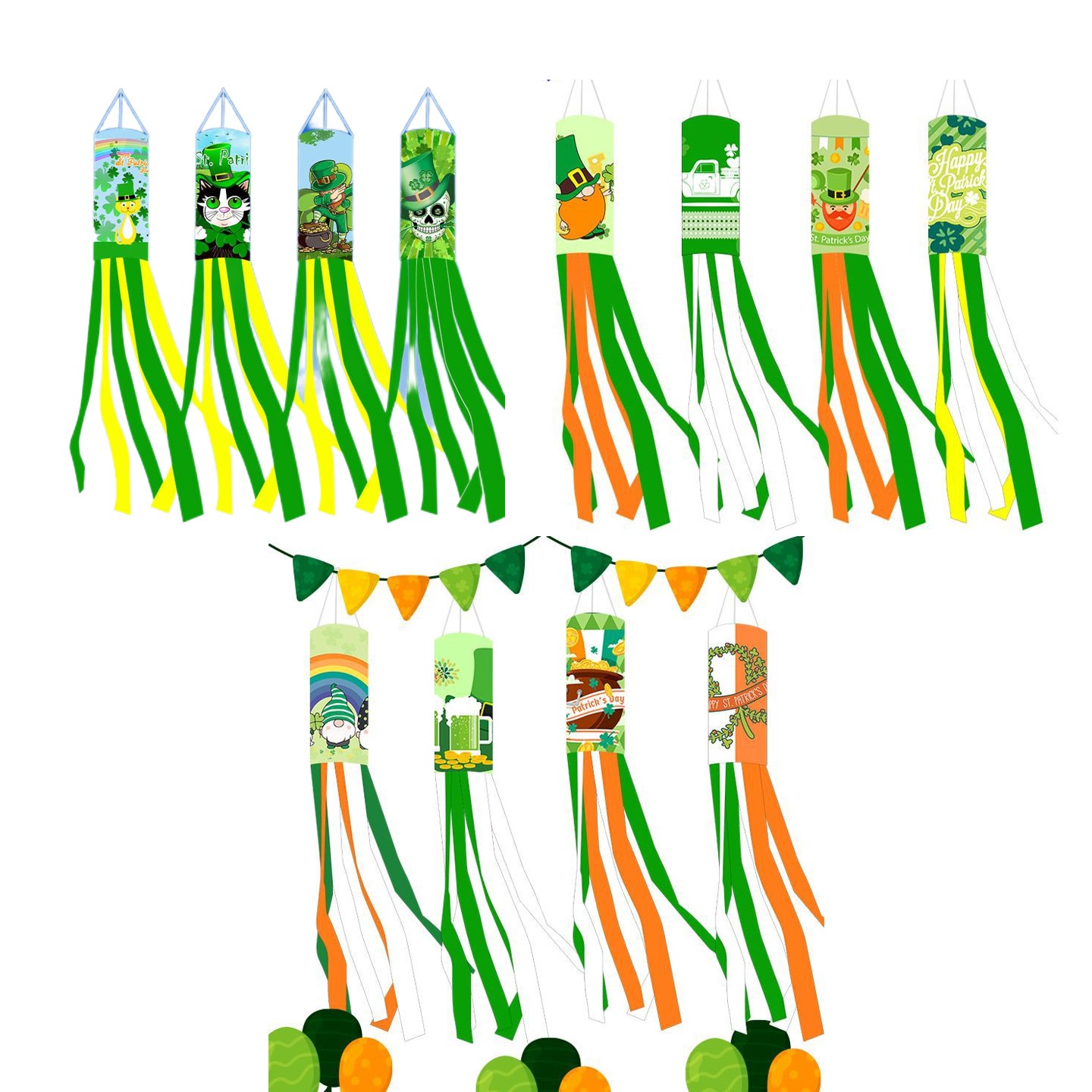 St. Patrick Wind Sock 1