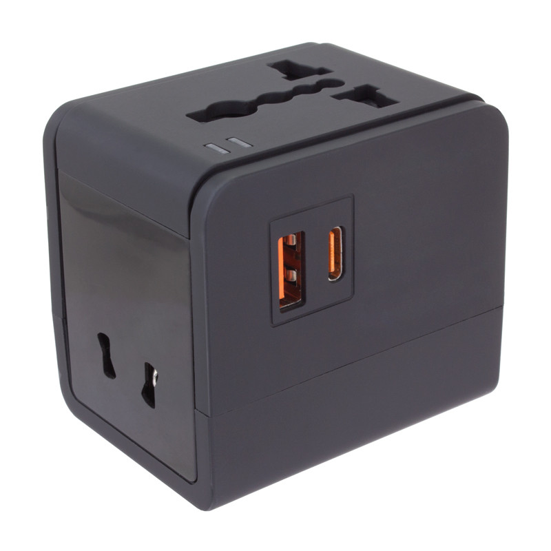 20W Universal Travel Adapter with Type-C 21