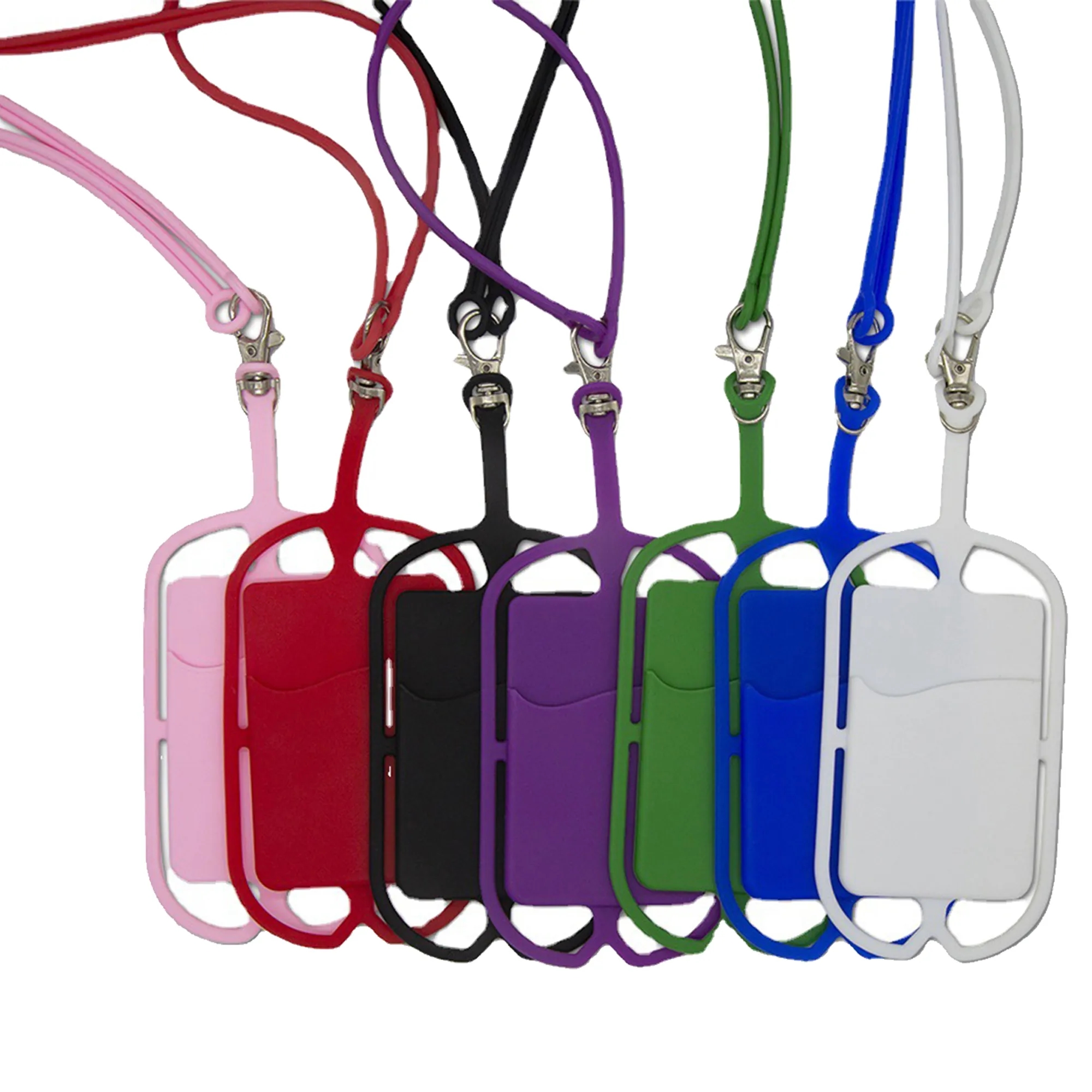 2-In-1 Phone Holder Wallet With Silicone Lanyard 4