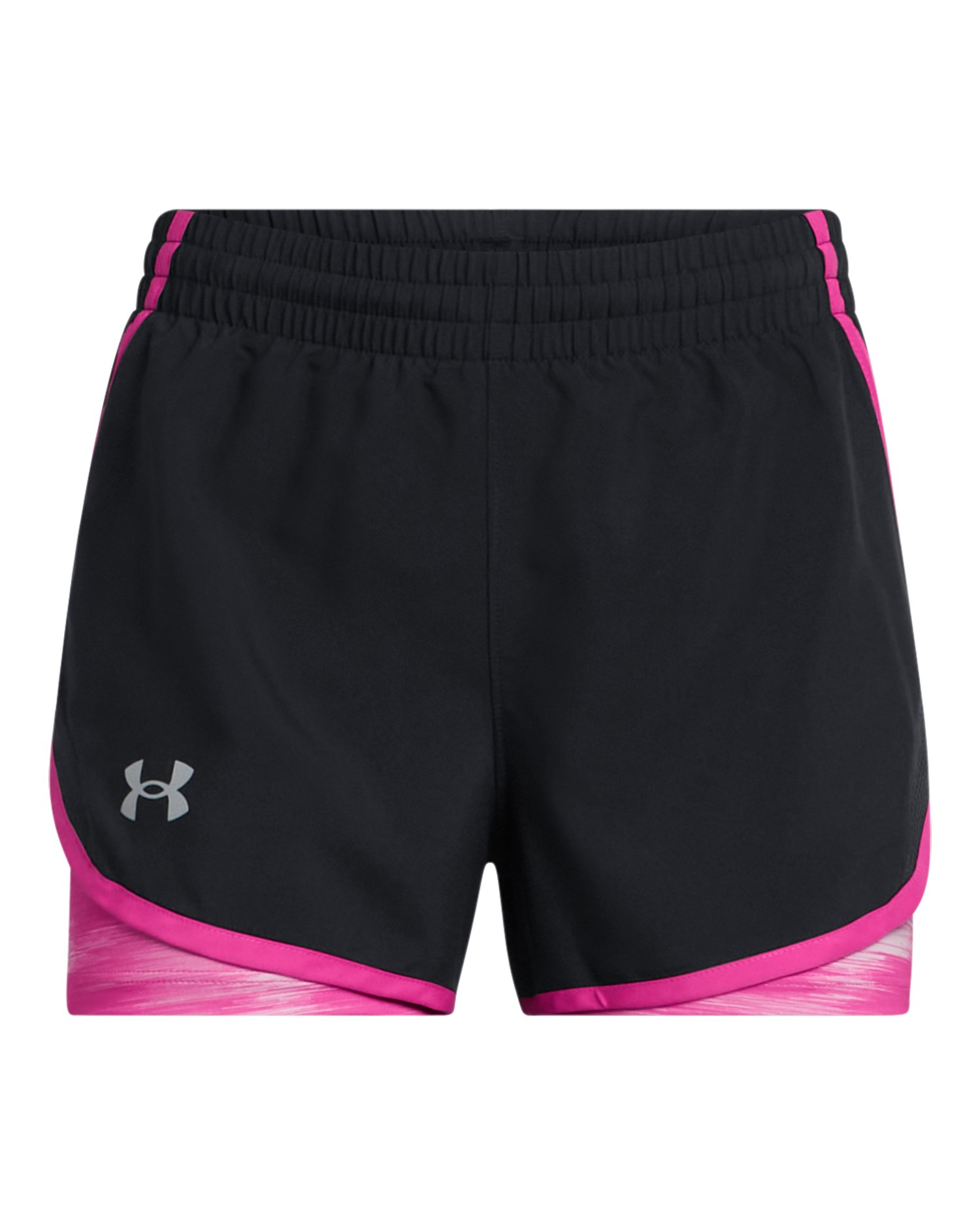 UA Fly-By Girls' 2-in-1 Shorts 7