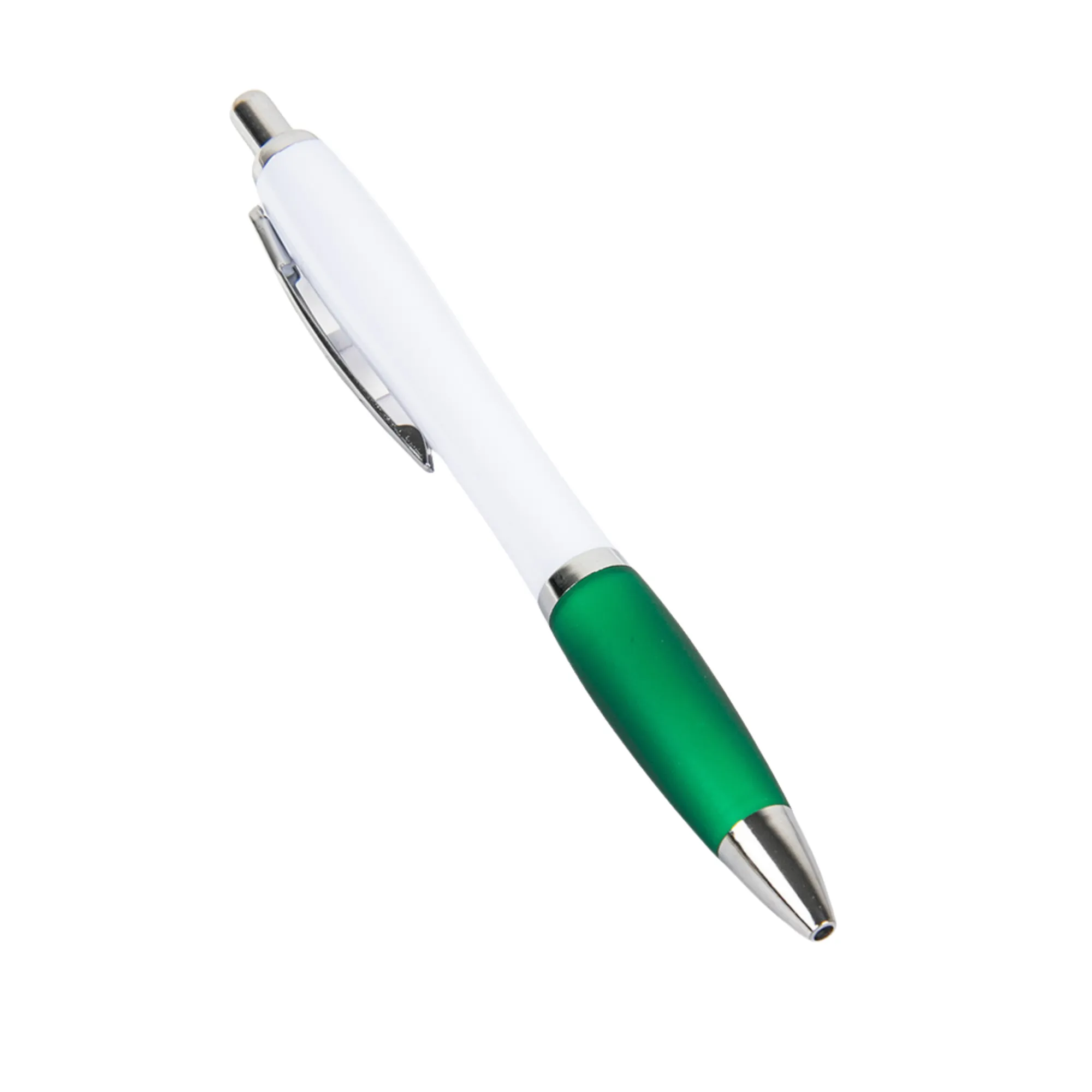 Press-Type Plastic Barrel Ballpoint Pen 3