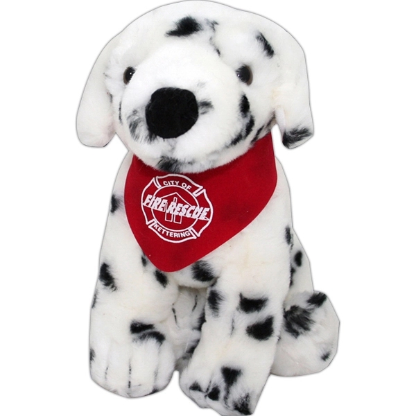 8" Medium Sitting Dog - Dalmatian