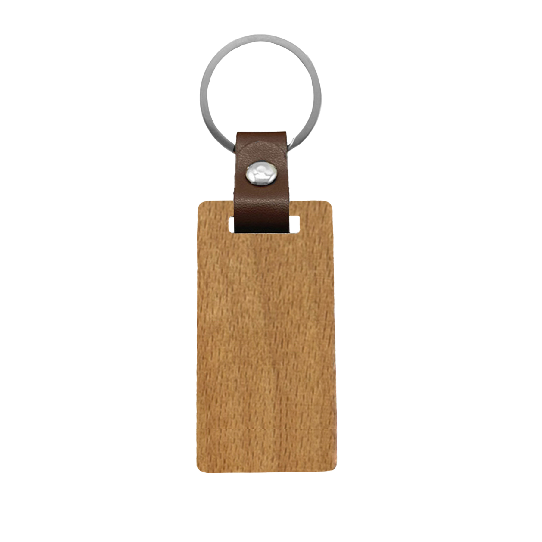 Brenna Wooden Keychain 3