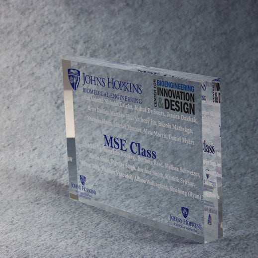 Acrylic Block 10
