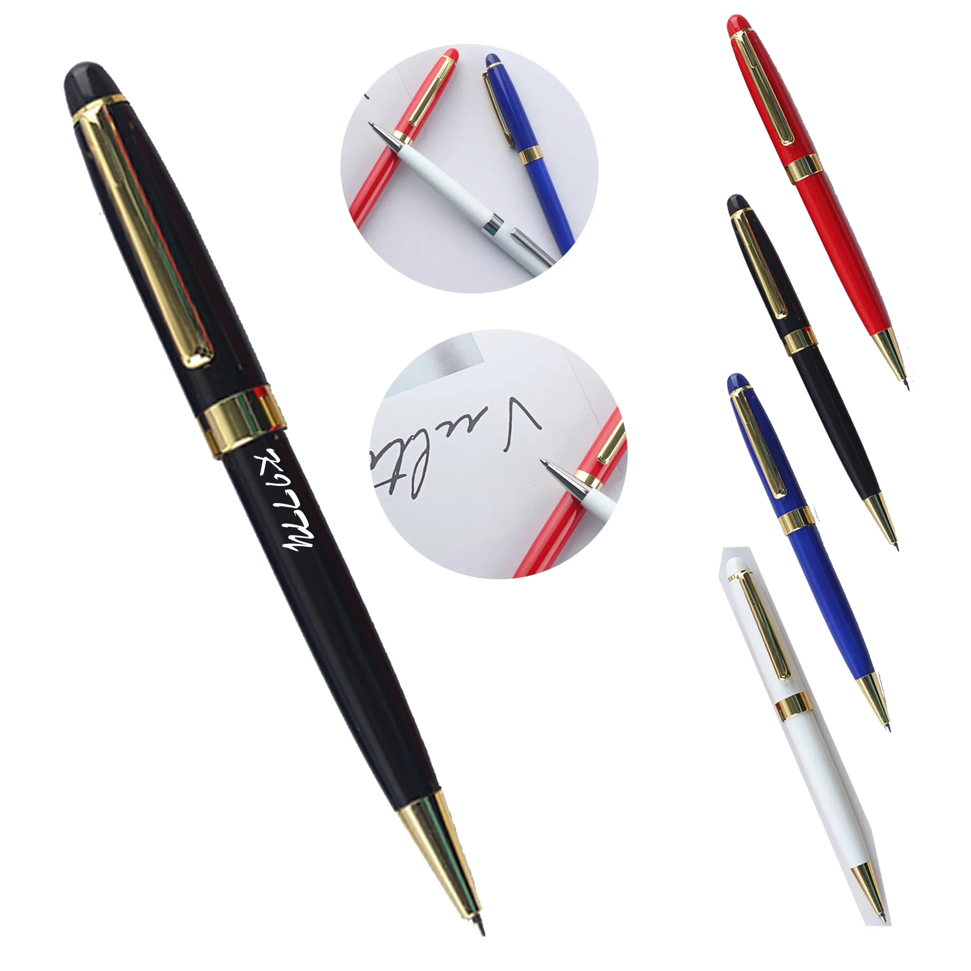 High-End Metal Retractable Ballpoint Pen