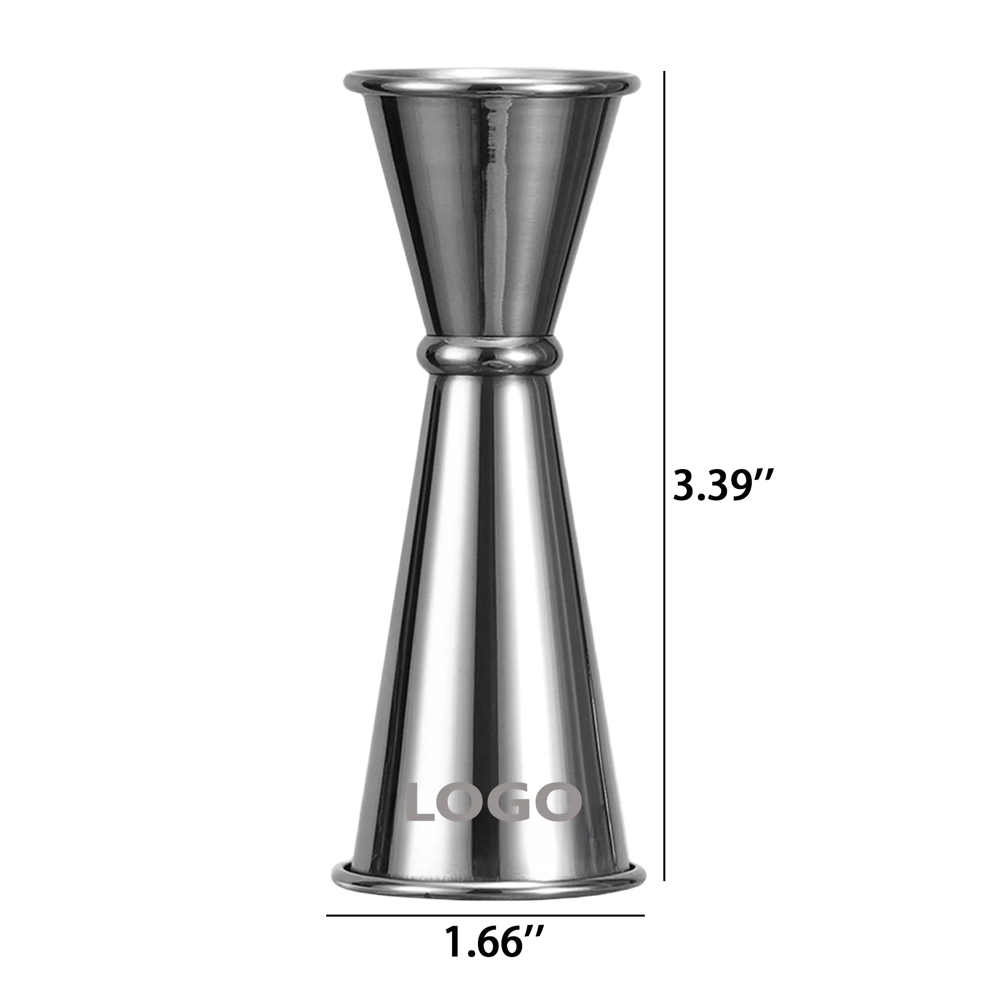 1oz/2oz Double Side Cocktail Morden Jigger MOQ20 2