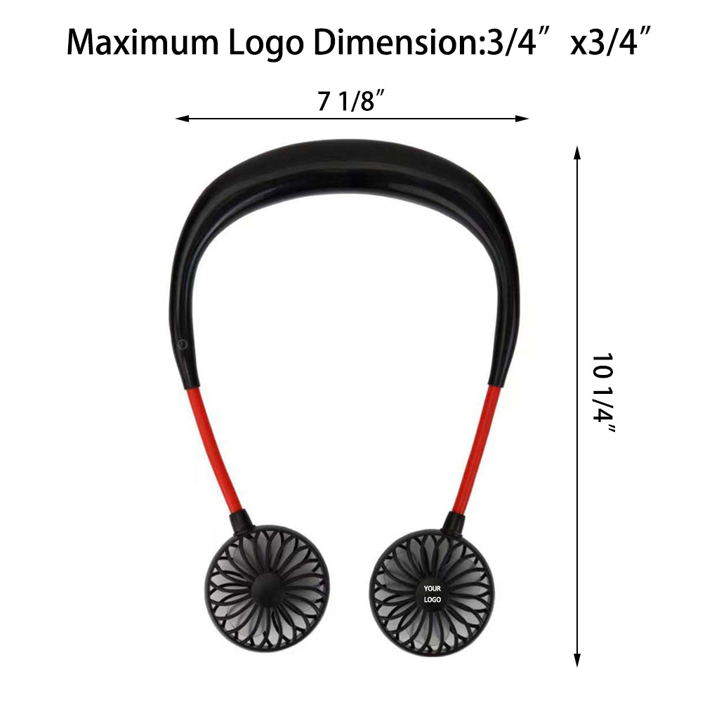 Neck Hanging Style Dual Cooling Fan 3