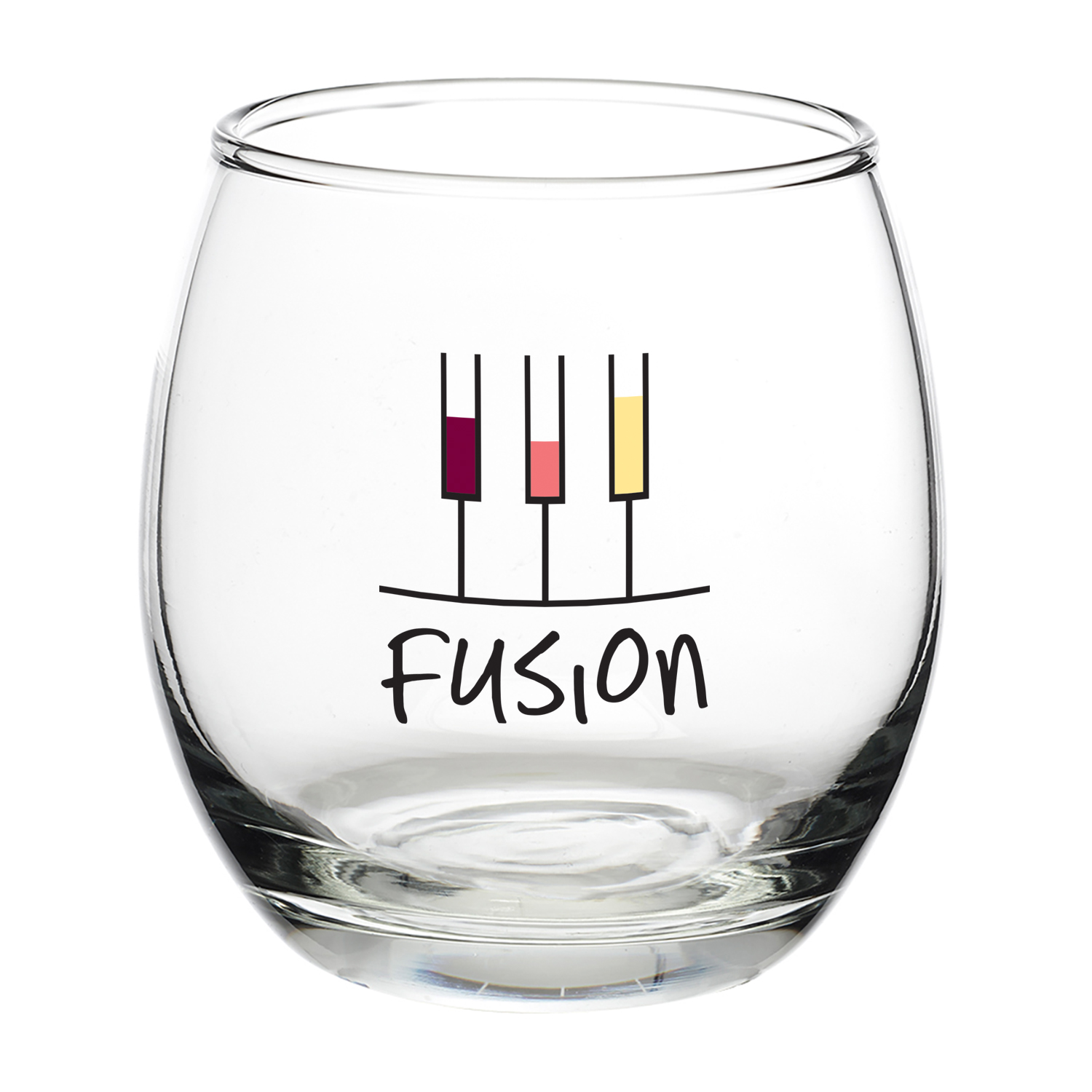 11.5 oz. Mikonos Stemless Wine Glasses 3