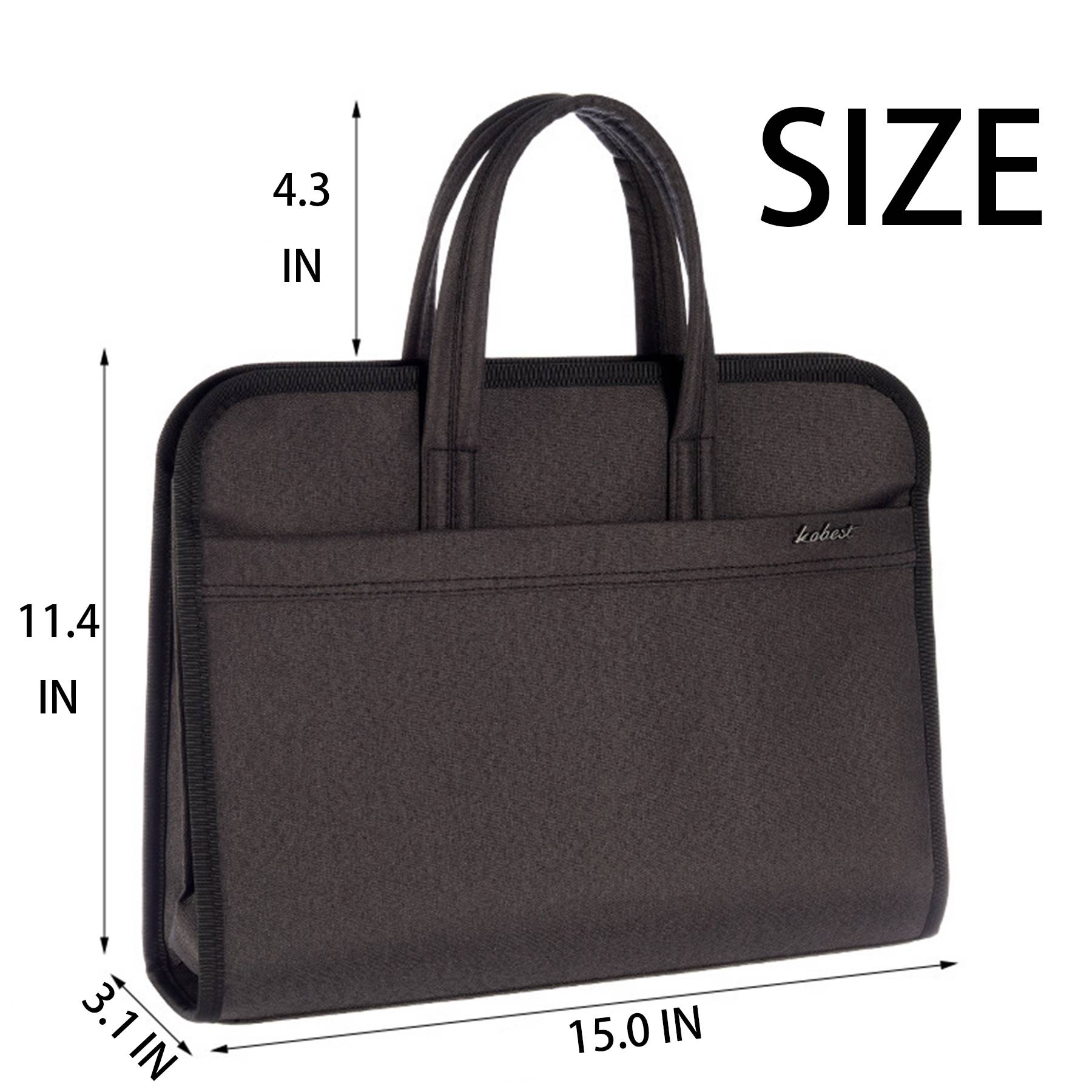 Oxford Large capacity business commuter computer bag 3