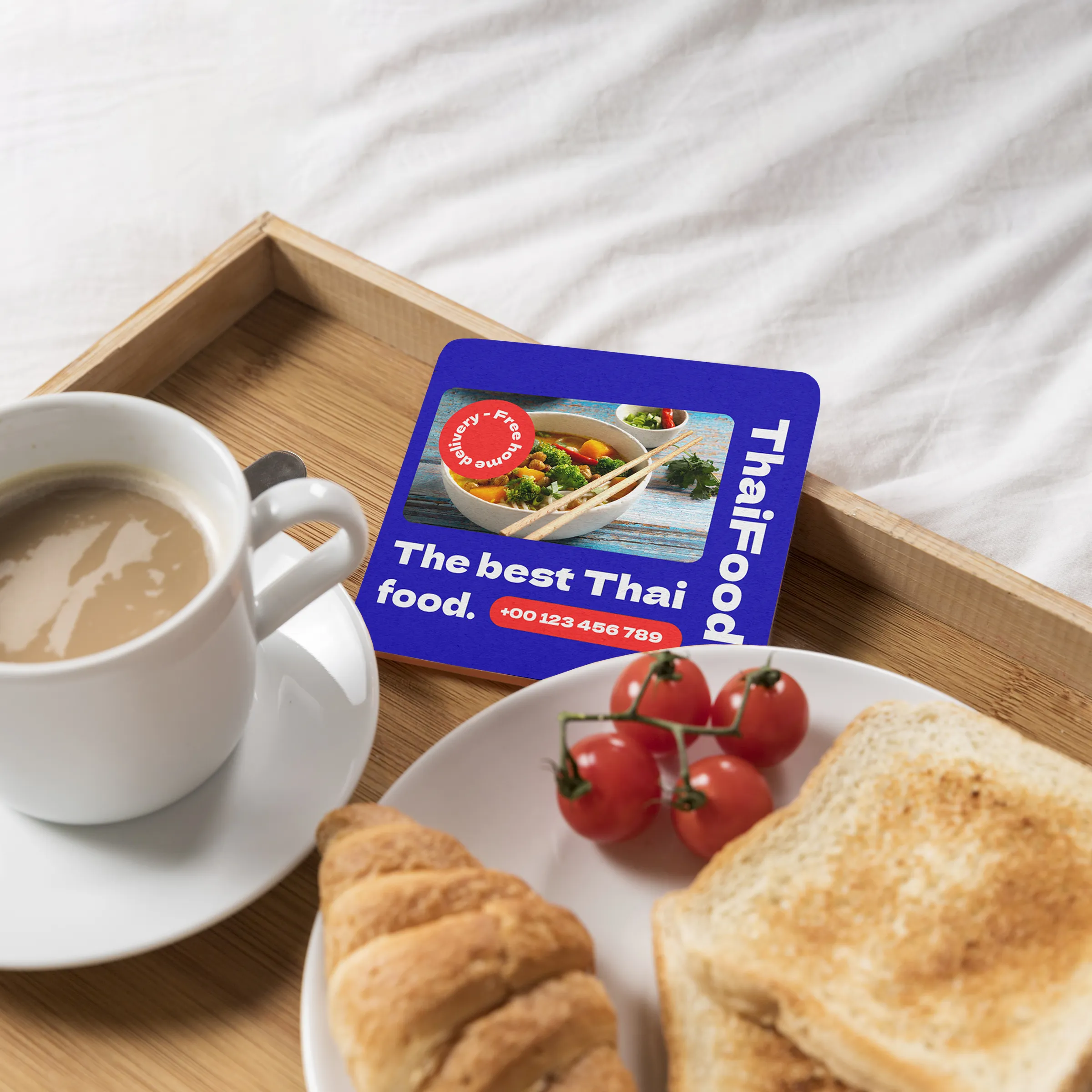 3.5" Square Pulpboard Coaster - Full-Color print 7