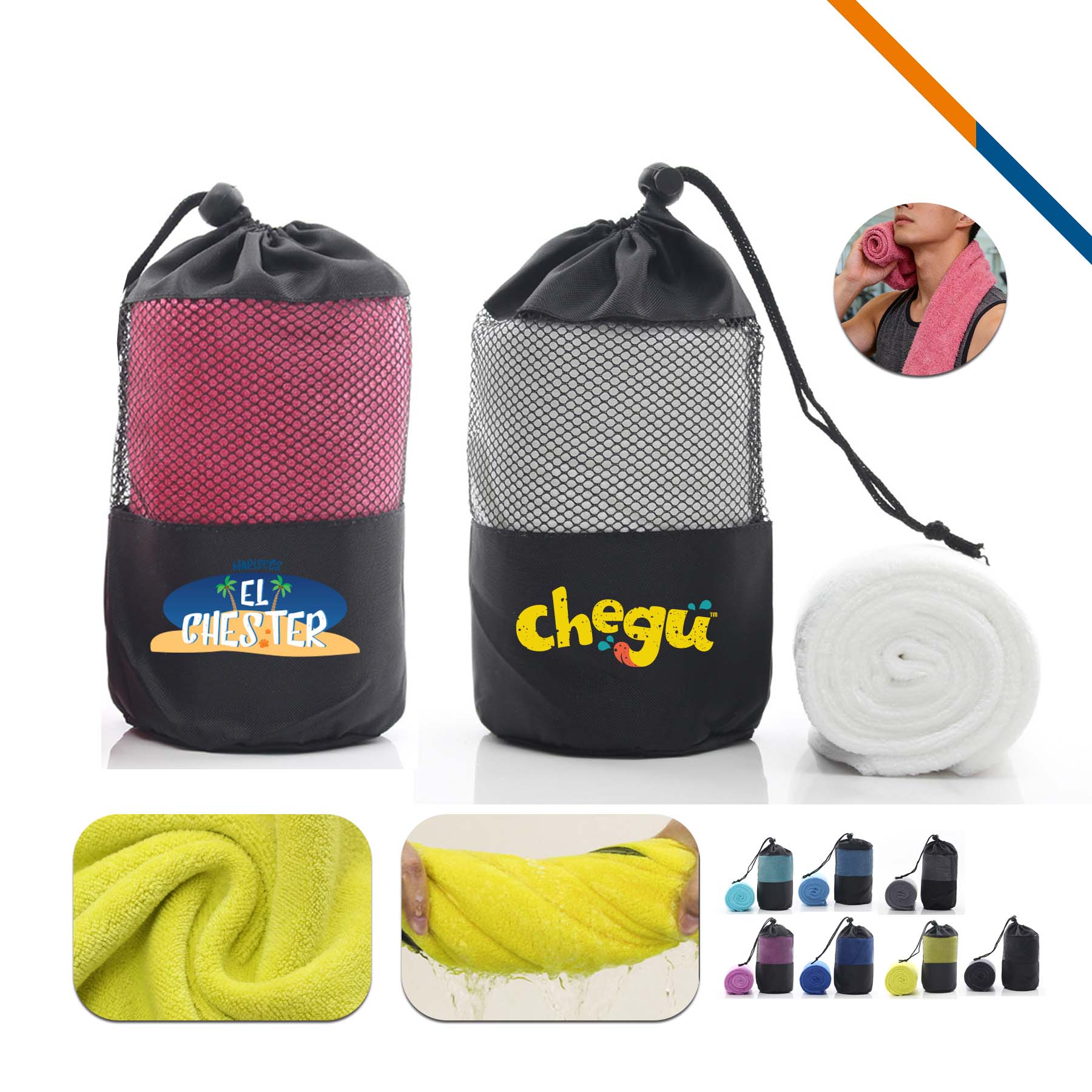 Zuri Microfiber Sport Cooling Towel 3
