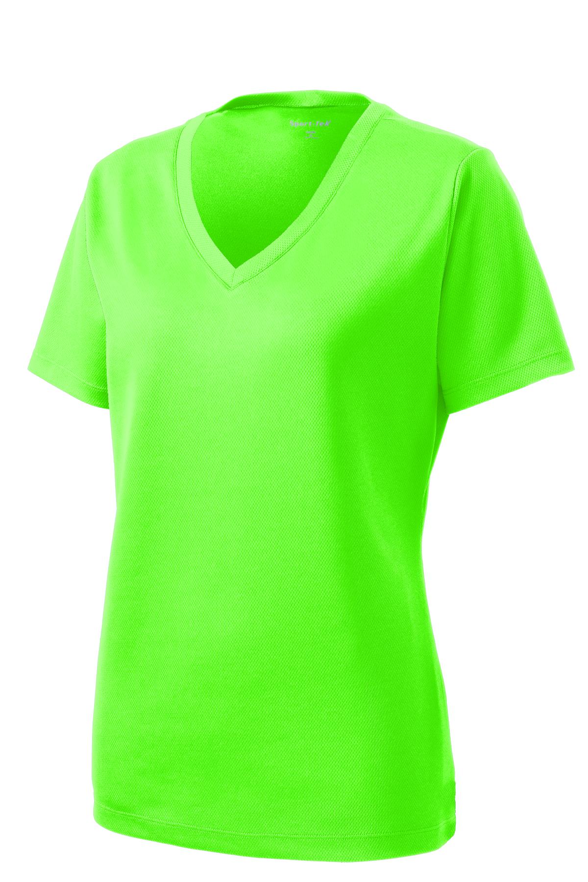 Sport-Tek Women's PosiCharge RacerMesh V-Neck Tee. LST340 28