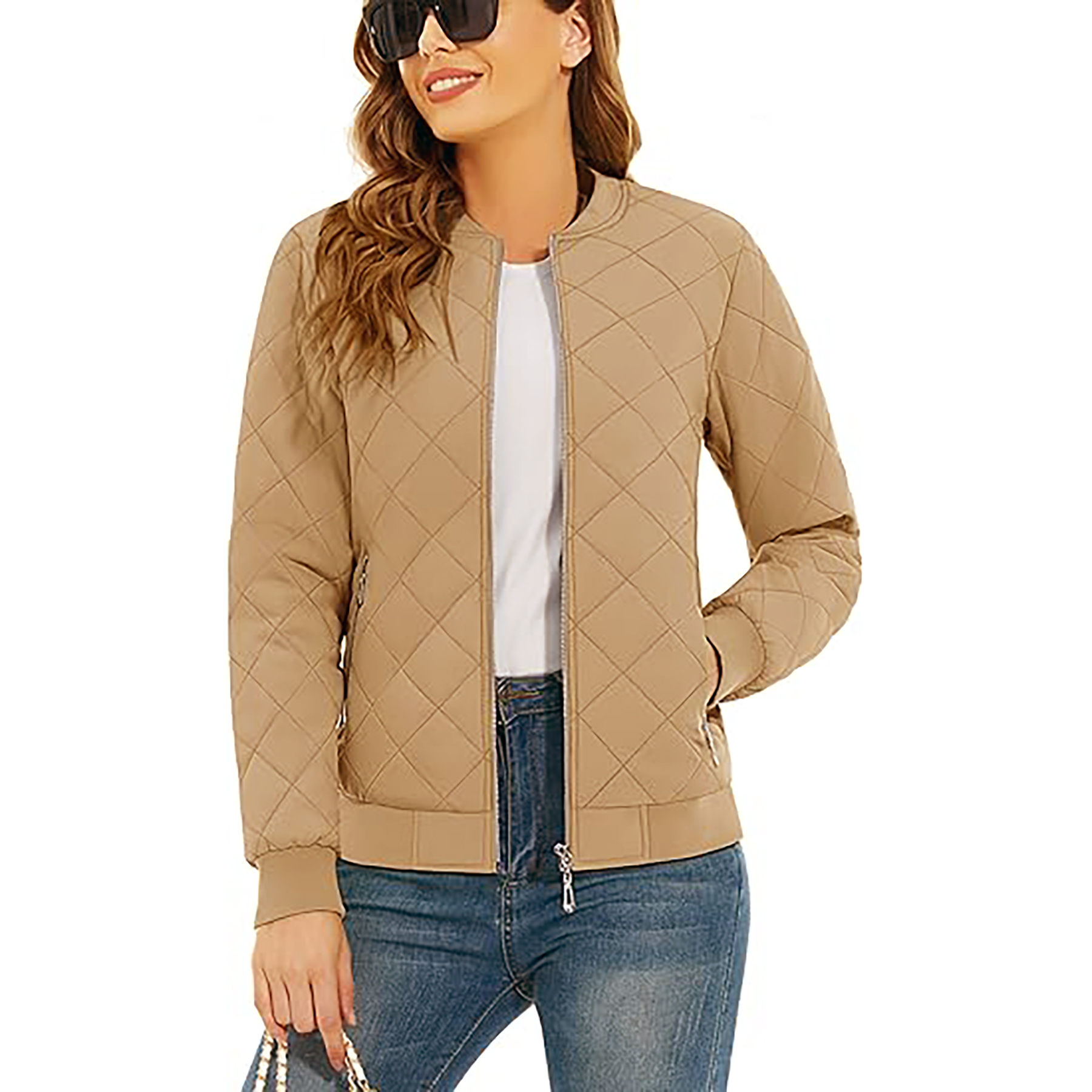 Women's Lightweight Bomber Jacket 8