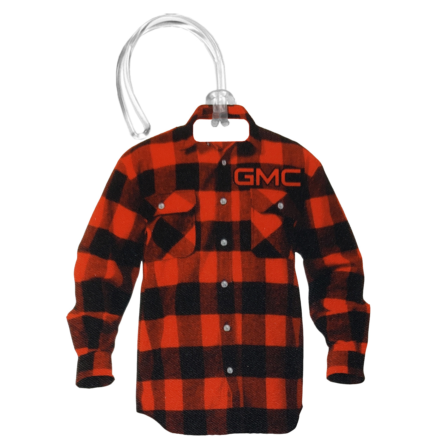 1 Side 4CP Dye Sub Custom Econo Bag Tag 1
