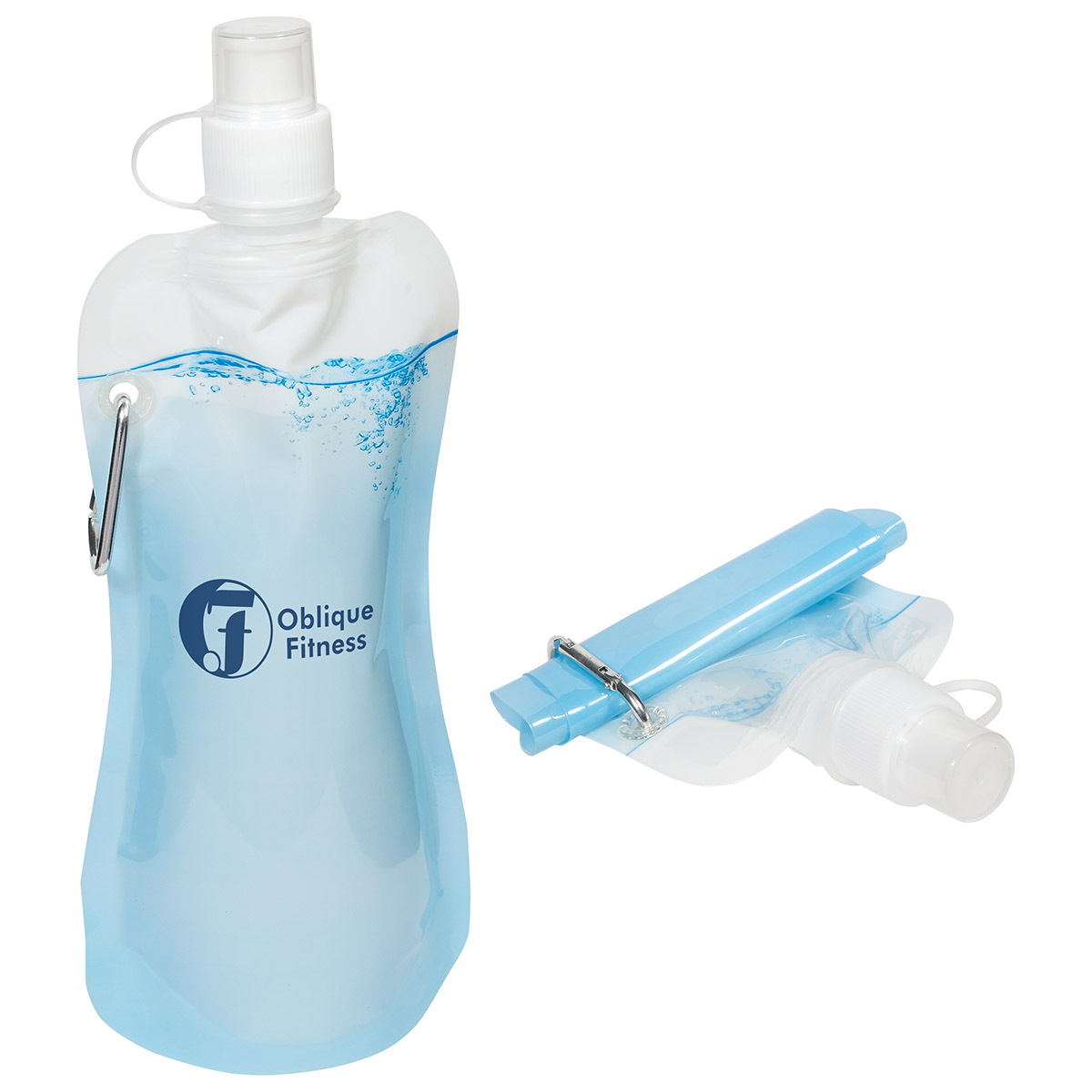 Flex Foldable 16 oz Water Bottle with Carabiner 54