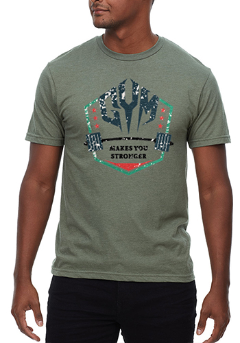 4.5 oz 60% Ringspun Cotton, 40% Recycled Polyester 15