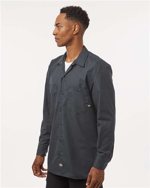 Men's Tall Industrial Long Sleeve Work Shirt - L535T 28