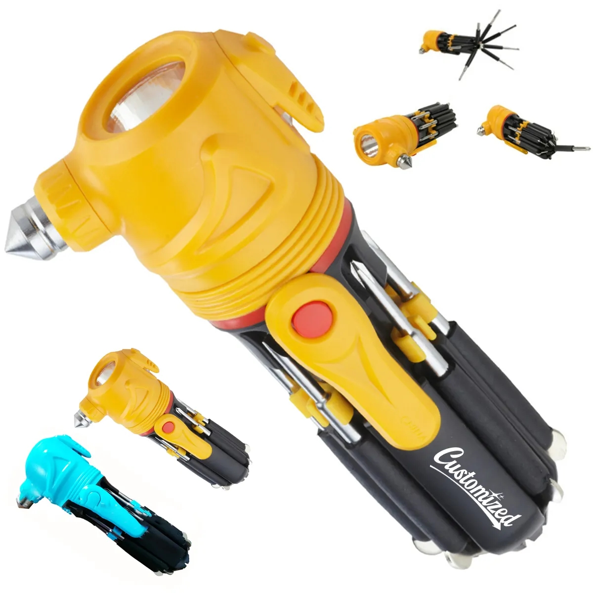 12 in 1 Emergency Car Multitool Safety Ham 5