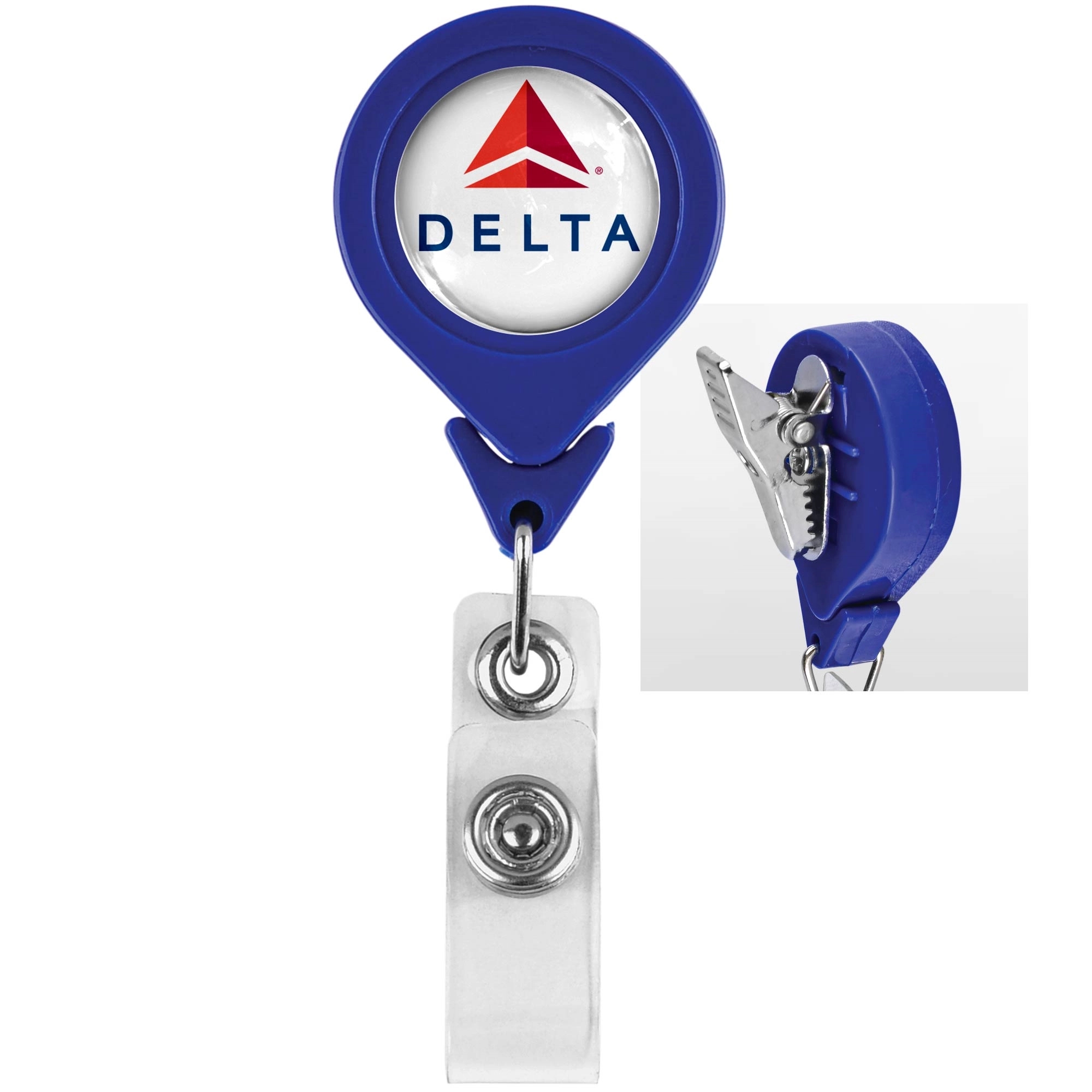 Tear Drop Retractable Badge Holder 9