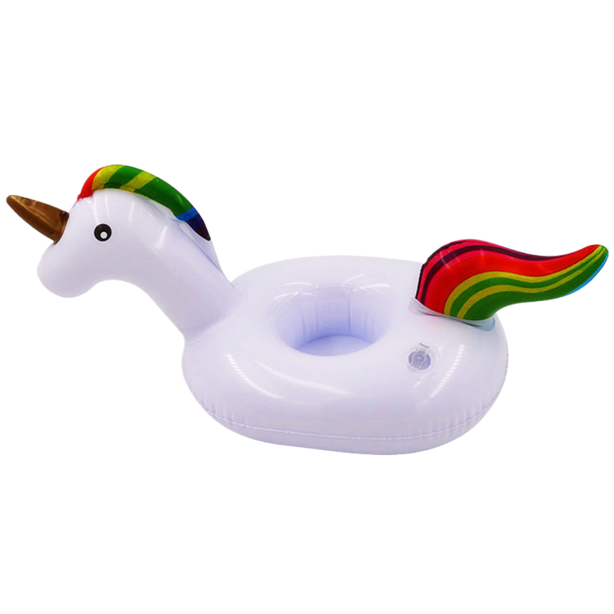 MOQ500 Inflatable Pool Float With Cup Holder 8