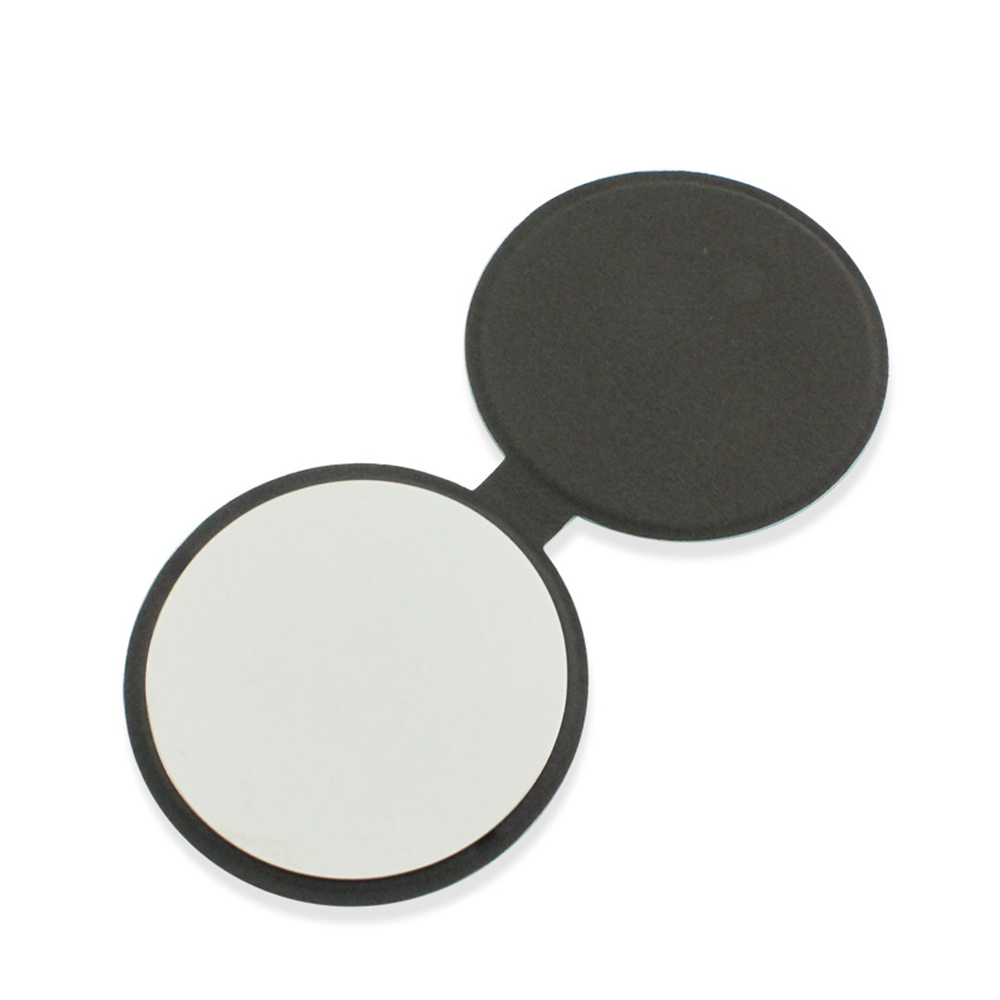 Portable stainless steel round makeup mirror 11