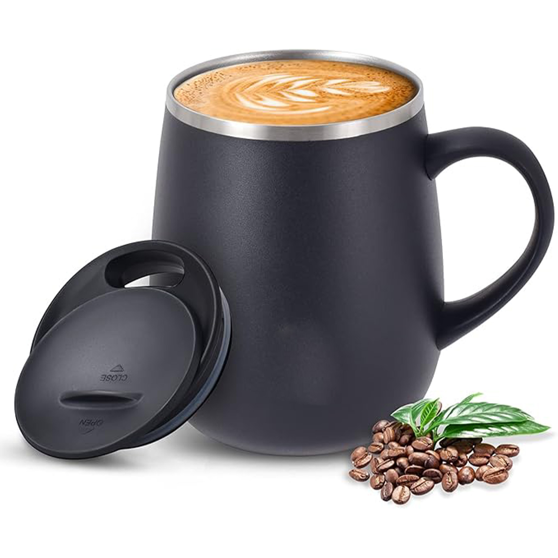 16 Oz Insulated Coffee Mug 13