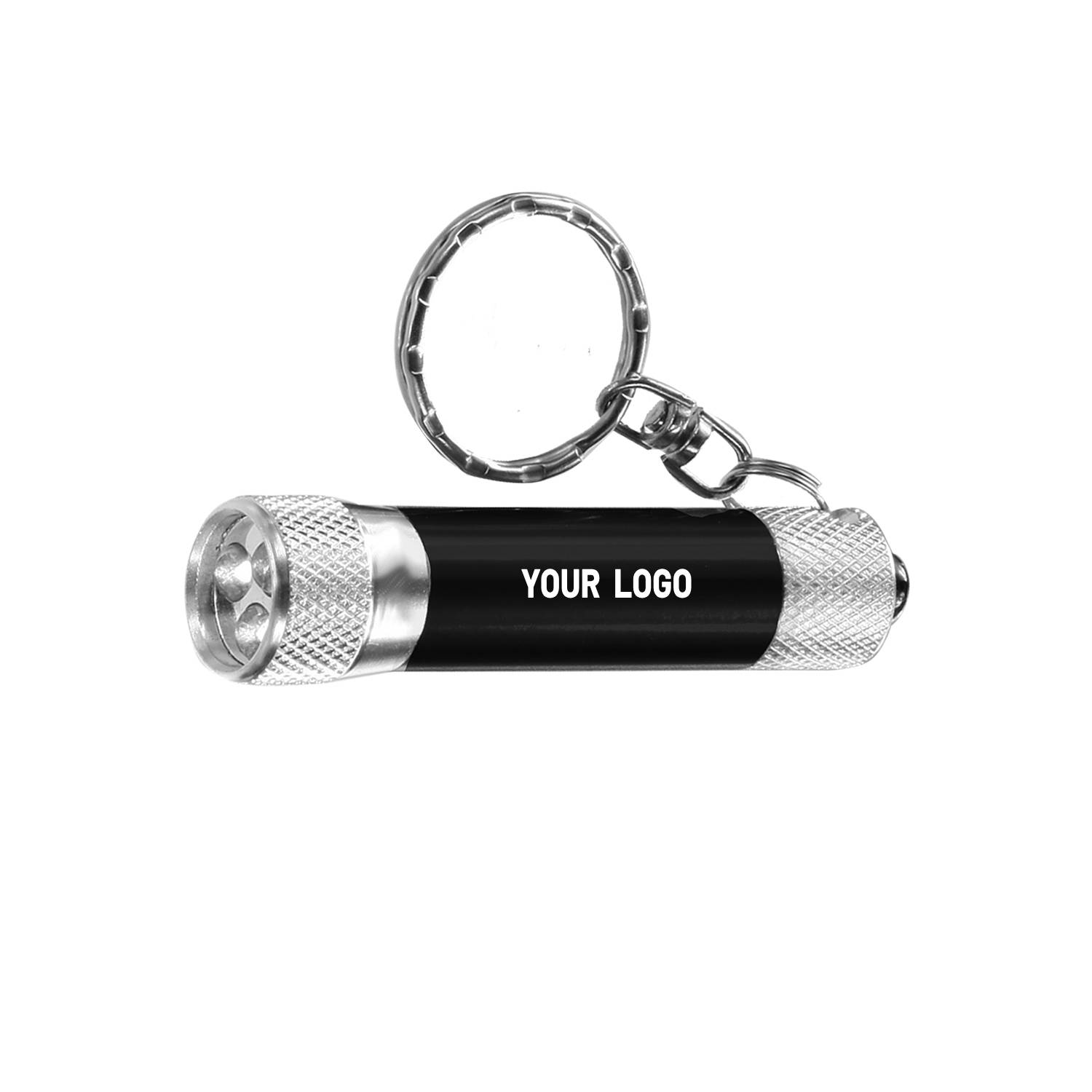 Metal LED Flashlight Keychain 4