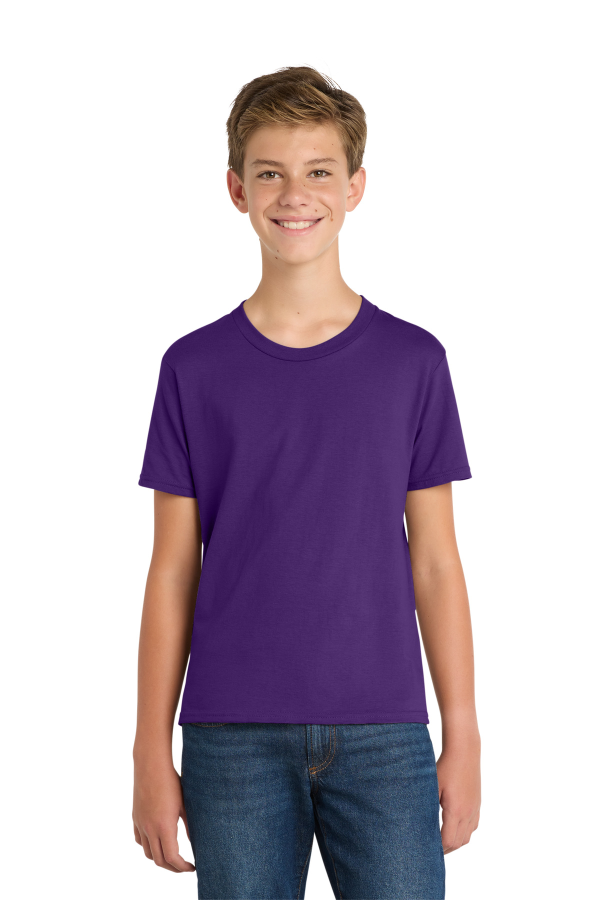 Port & Co Youth Fan Favorite Tee. PC450Y 5