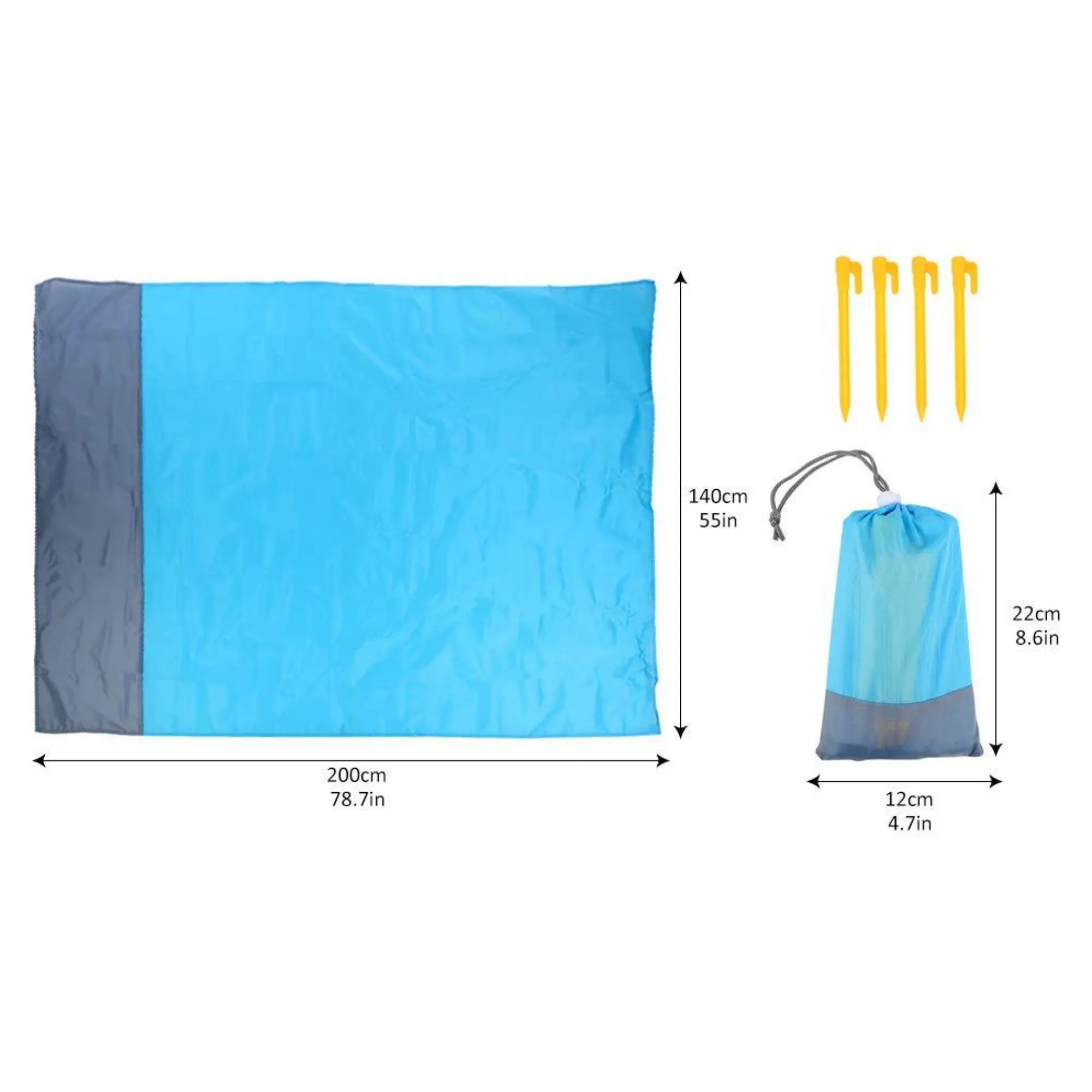 MOQ20 Lightweight Large Beach Blanket 1