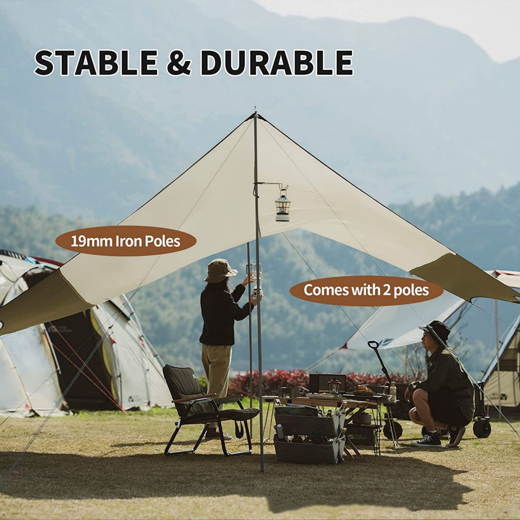 Portable Large Camping Tarp 3