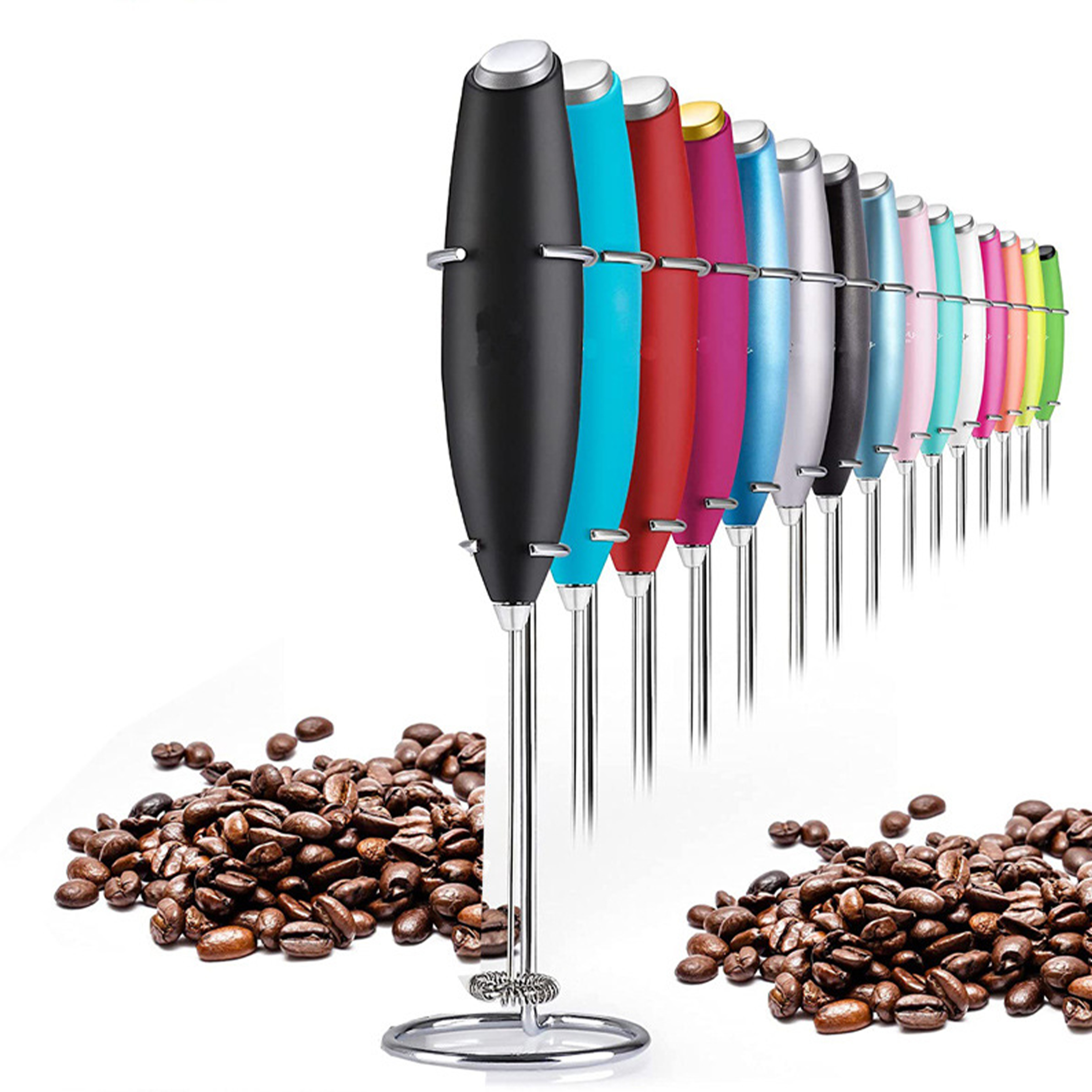 Stainless Steel Electric Household Small Egg Beater 5