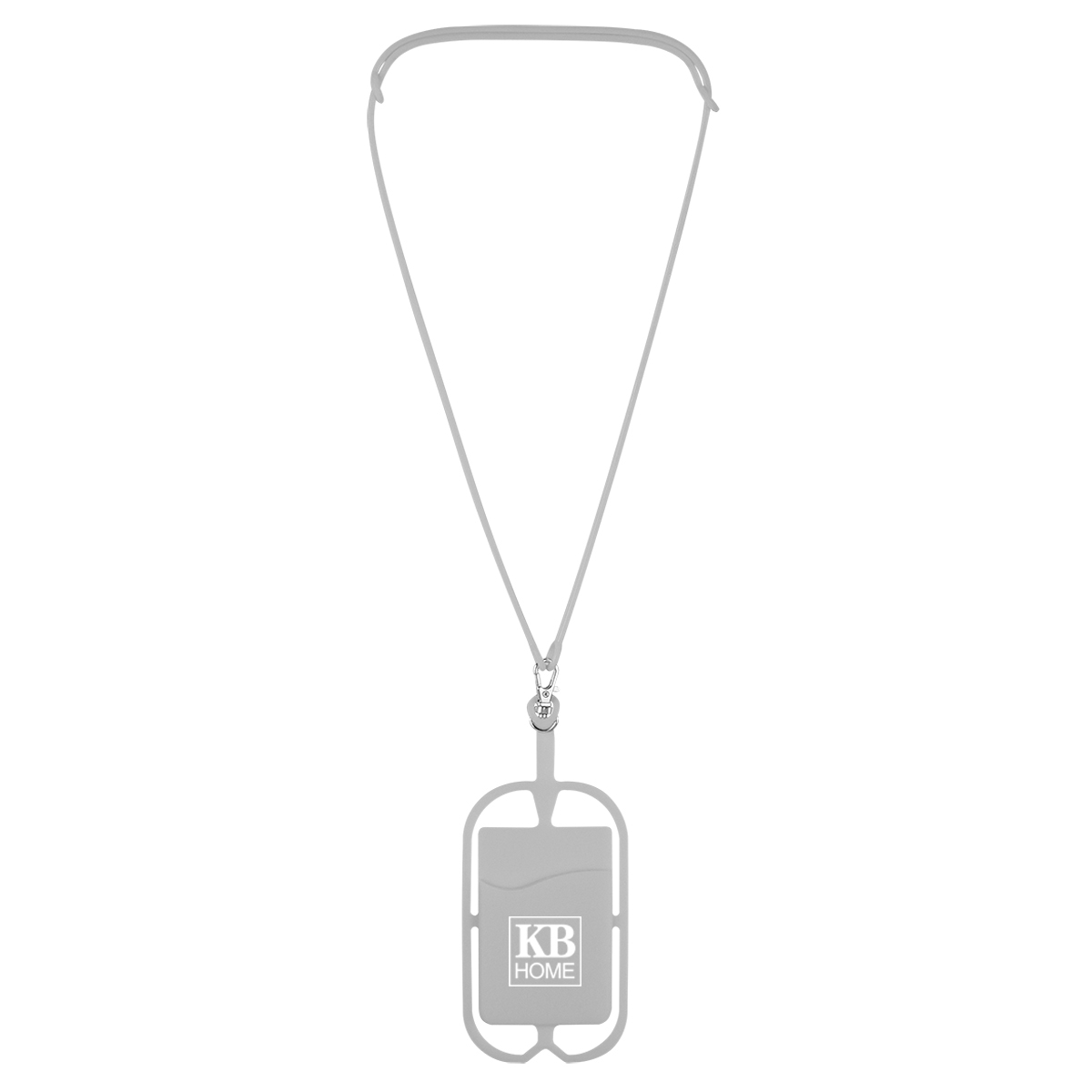 Silicone Lanyard with Phone Holder & Wallet 14