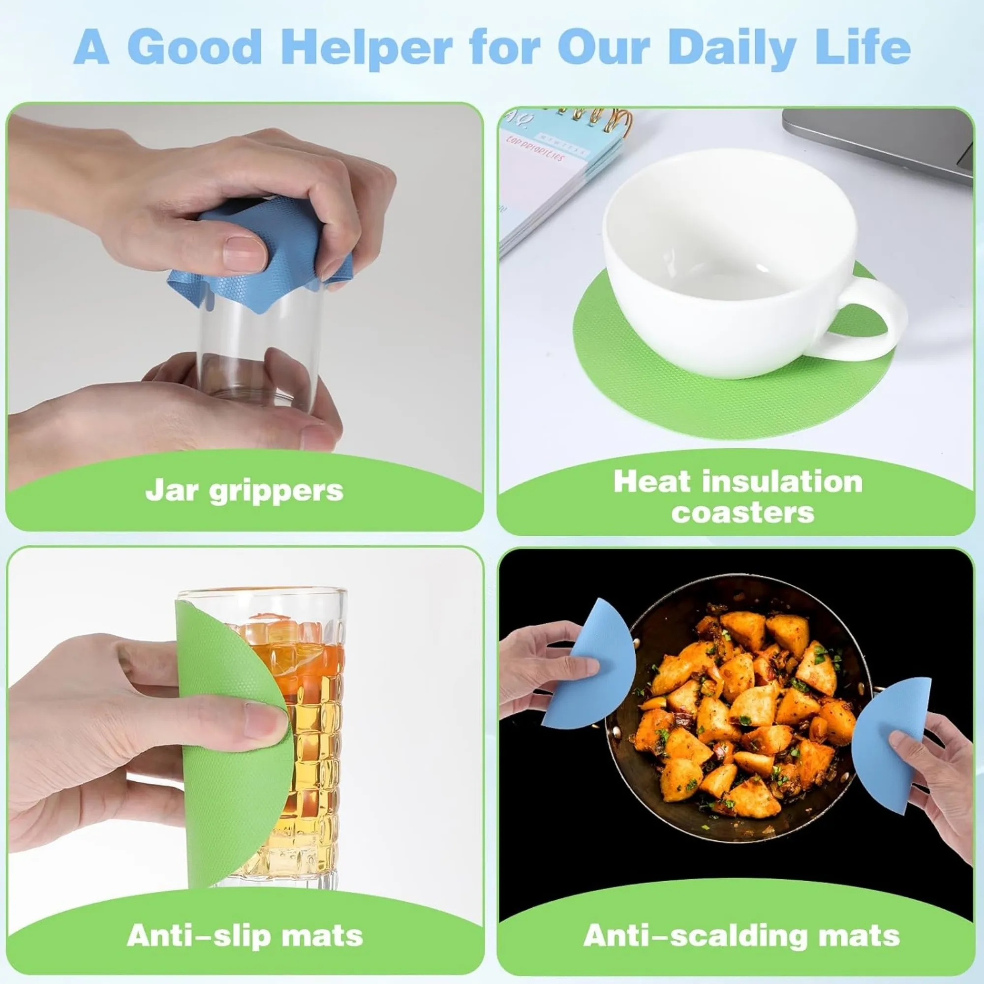 Silicone Bottle Opener Kitchen Mat 6