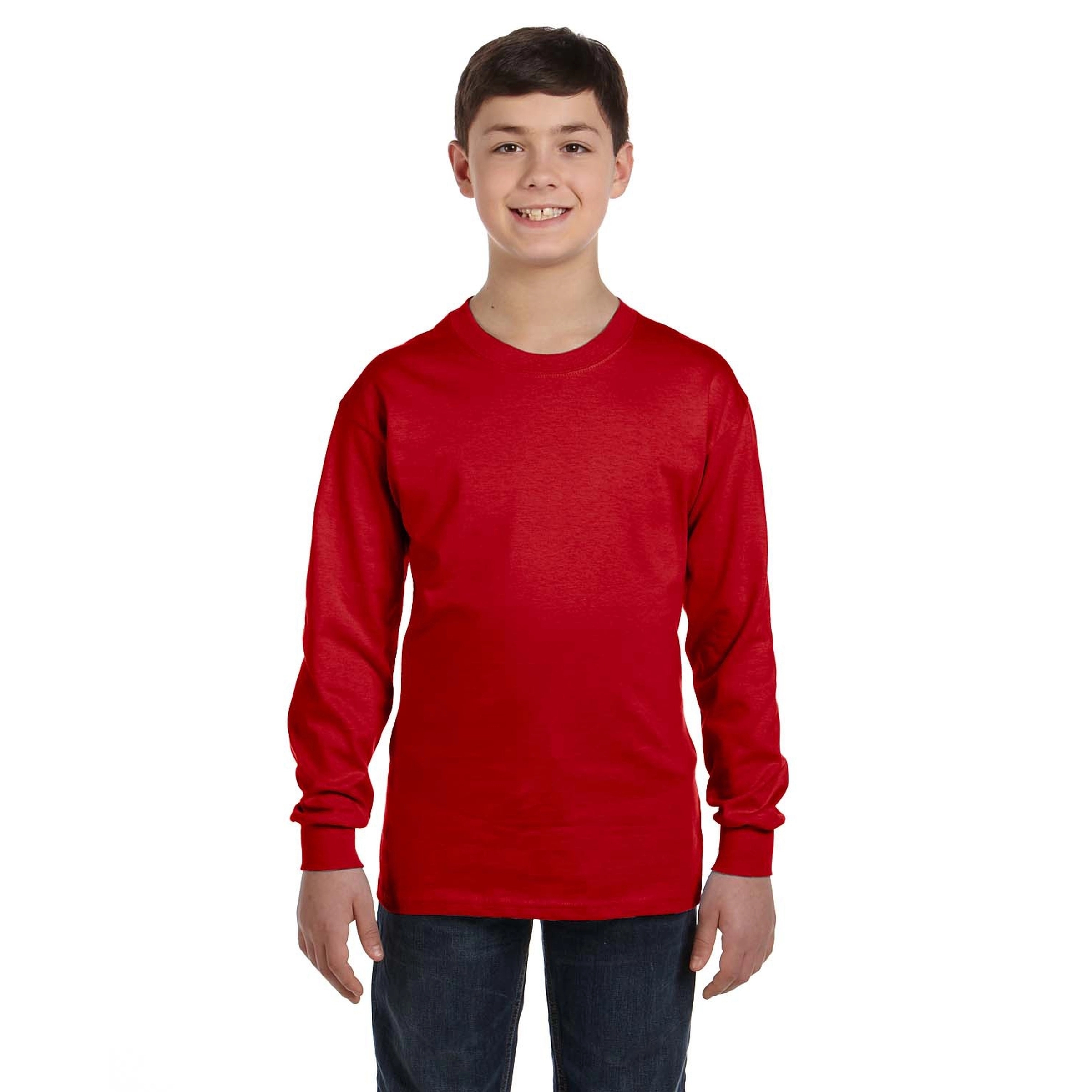 Gildan Heavy Cotton Youth Long Sleeve T-Shirt 20