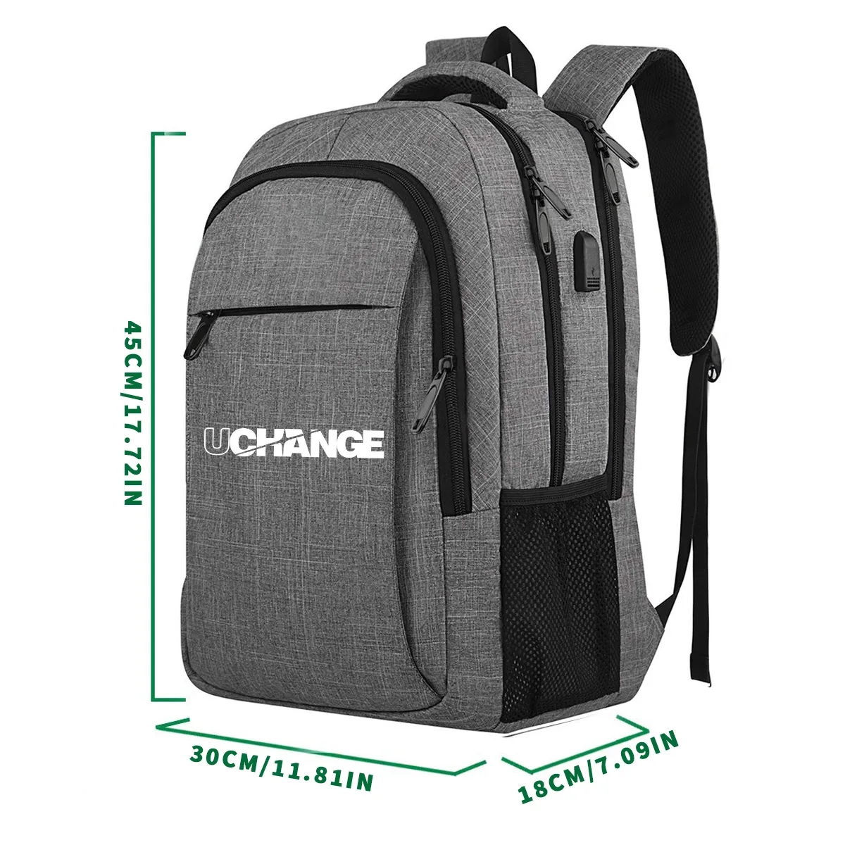 35L Durable Business Laptop Backpack With USB Charging 5
